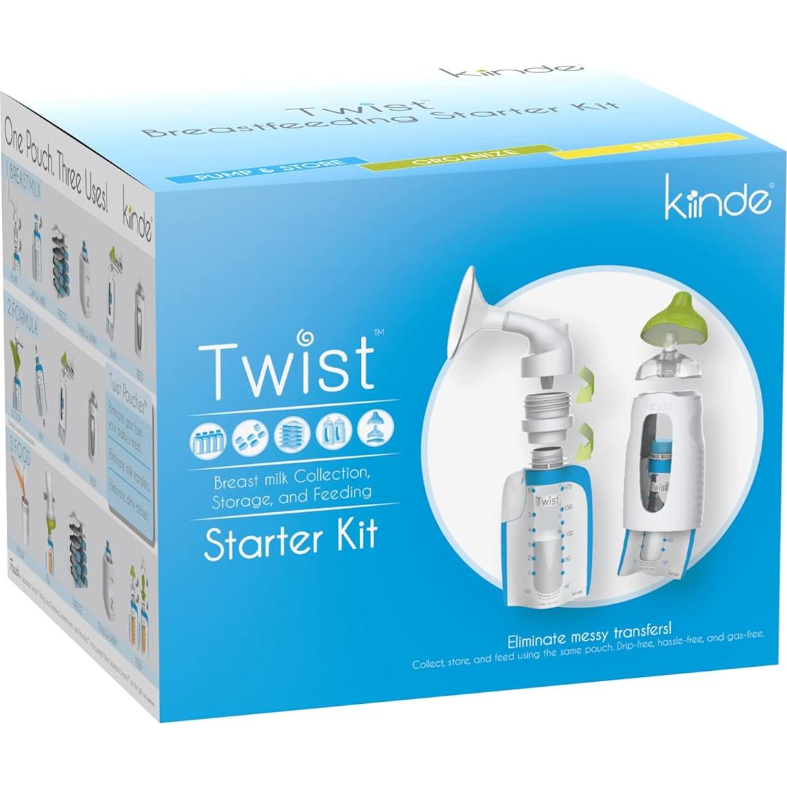 Kit de Almacenamiento de Leche Materna Kiinde Twist 1.55kg