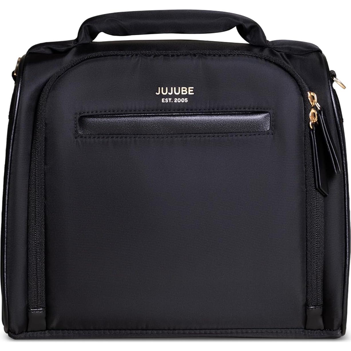 Bolsa Aislada JuJuBe para Biberones y Almuerzo Negra