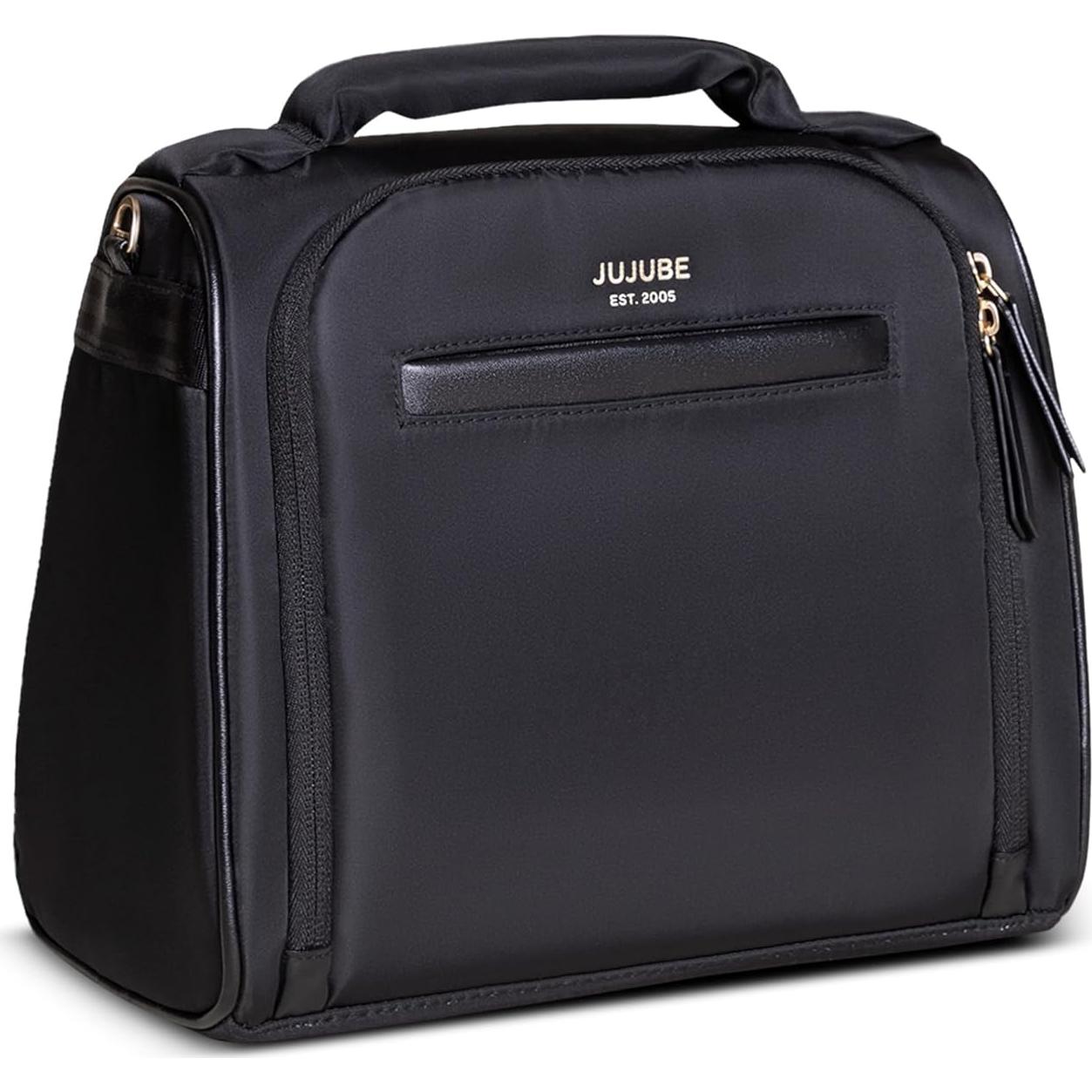 Bolsa Aislada JuJuBe para Biberones y Almuerzo Negra