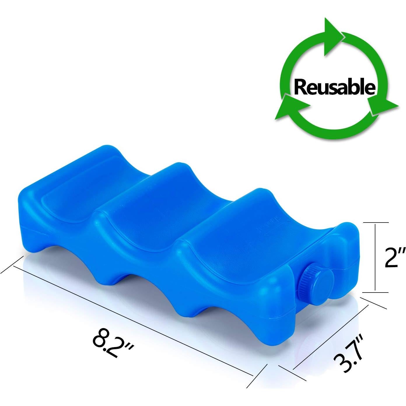 Paquete de Hielo para Leche Materna Teamoy - 2 Unidades Grande