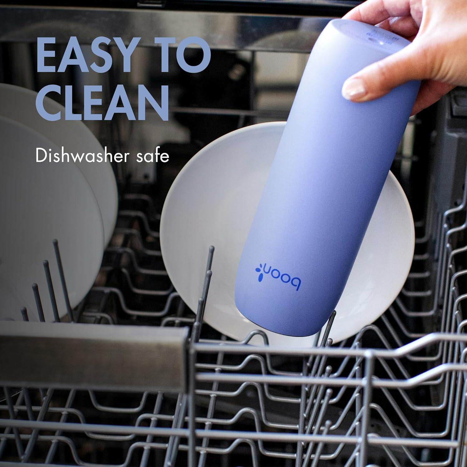 Enfriador de Leche Materna Portátil Boon Frosh - Acero Inoxidable - Azul