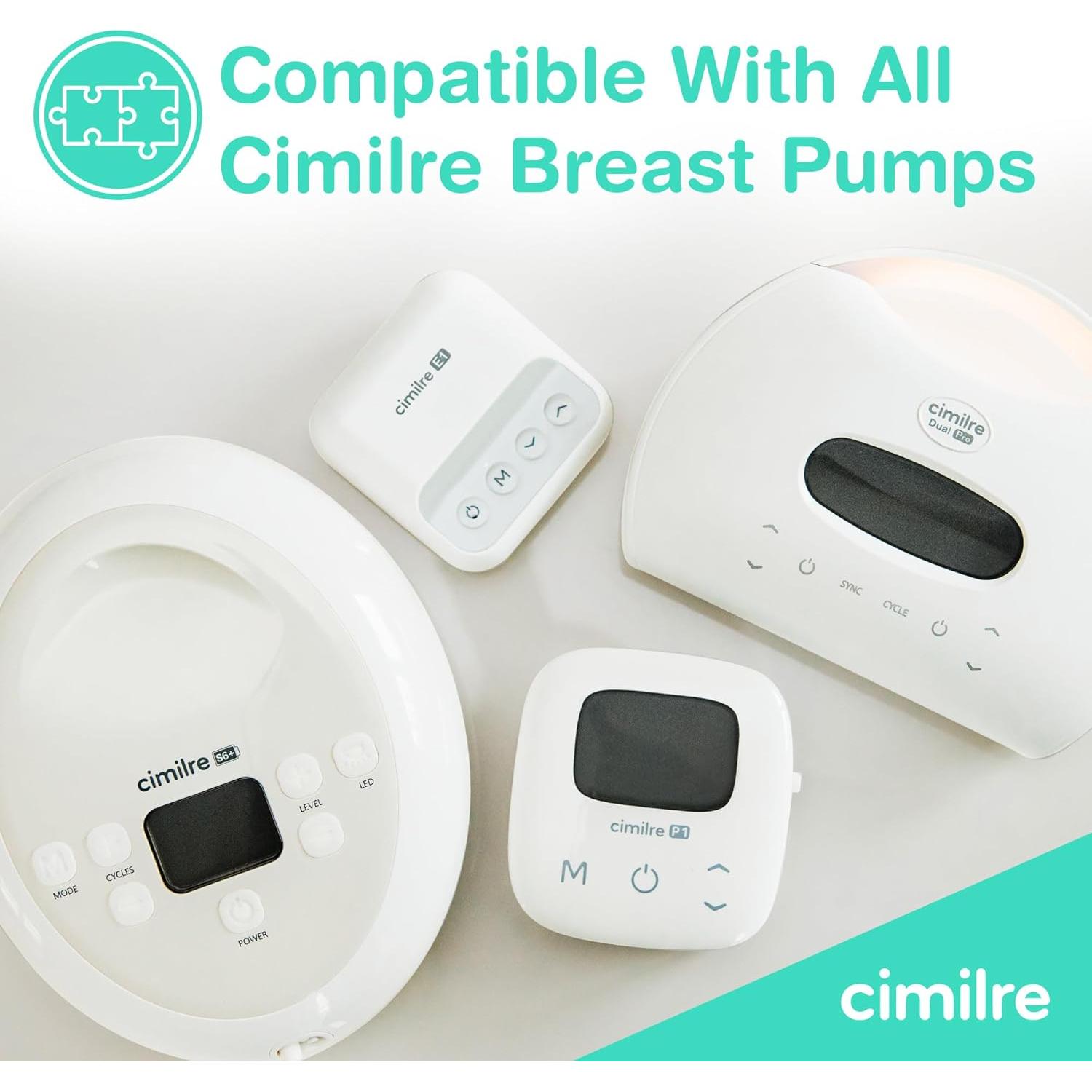 Juego de Botellas de Almacenamiento de Leche Materna Cimilre 5 oz (2 Piezas)