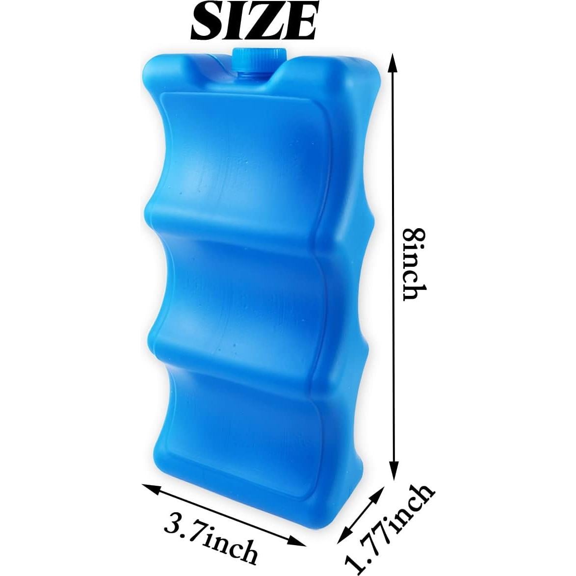 Paquetes de Hielo Reutilizables GXXMEI 4PCS para Leche Materna