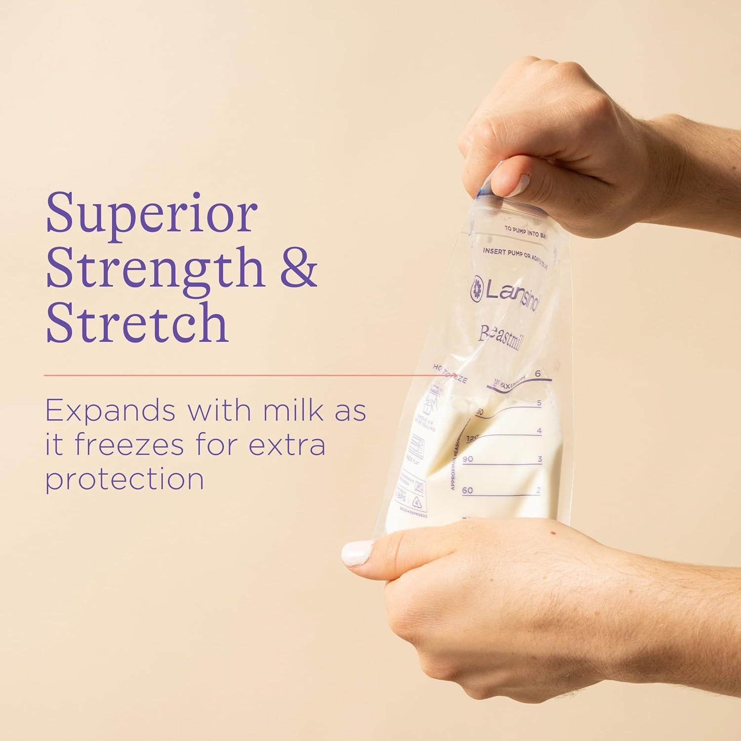 Bolsas y Almohadillas de Lactancia Lansinoh, 200 Pzs, 6 oz