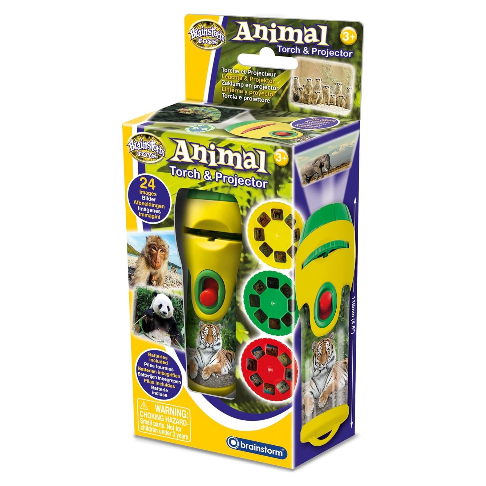Linterna Proyector de Animales Brainstorm E2012 24 Imágenes