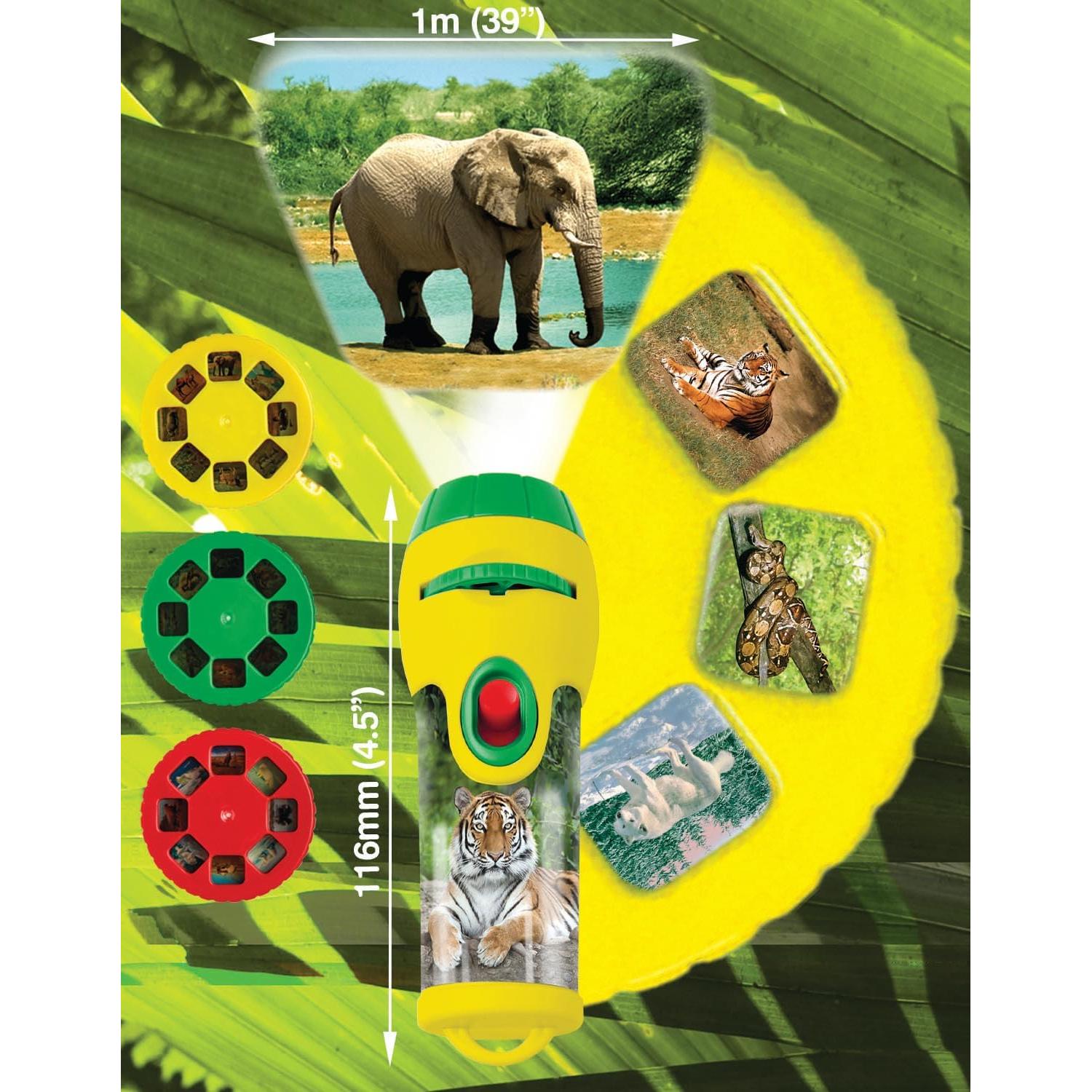 Linterna Proyector de Animales Brainstorm E2012 24 Imágenes