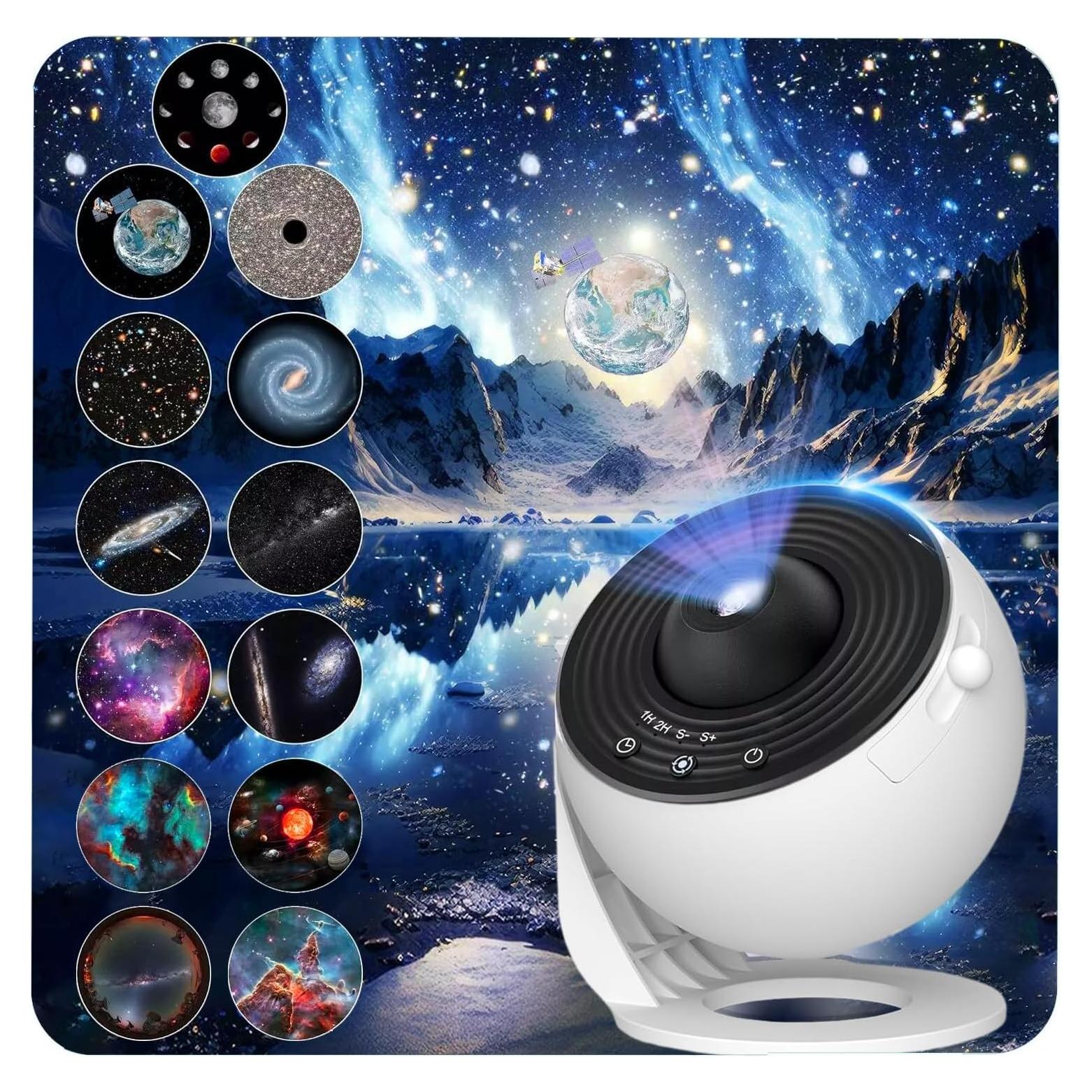 Proyector de Estrellas HD WRRLIGHT 13 en 1 para Dormitorio