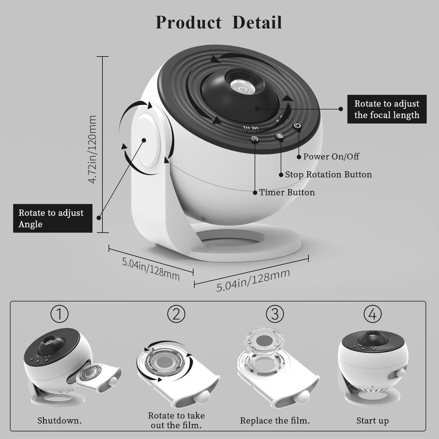 Proyector de Estrellas HD WRRLIGHT 13 en 1 para Dormitorio
