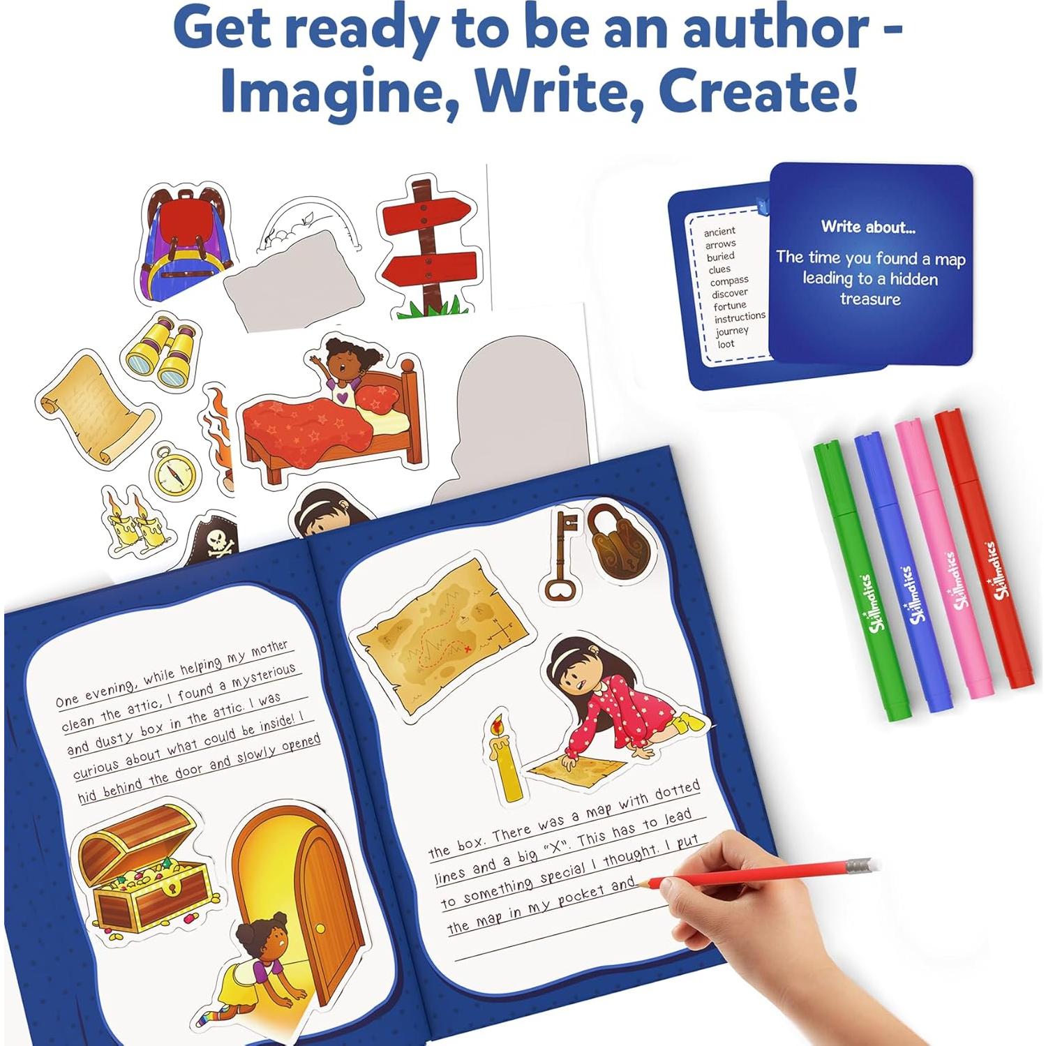 Kit de Arte de Cuentos Skillmatics - Manualidades y Escritura 5-10 Años