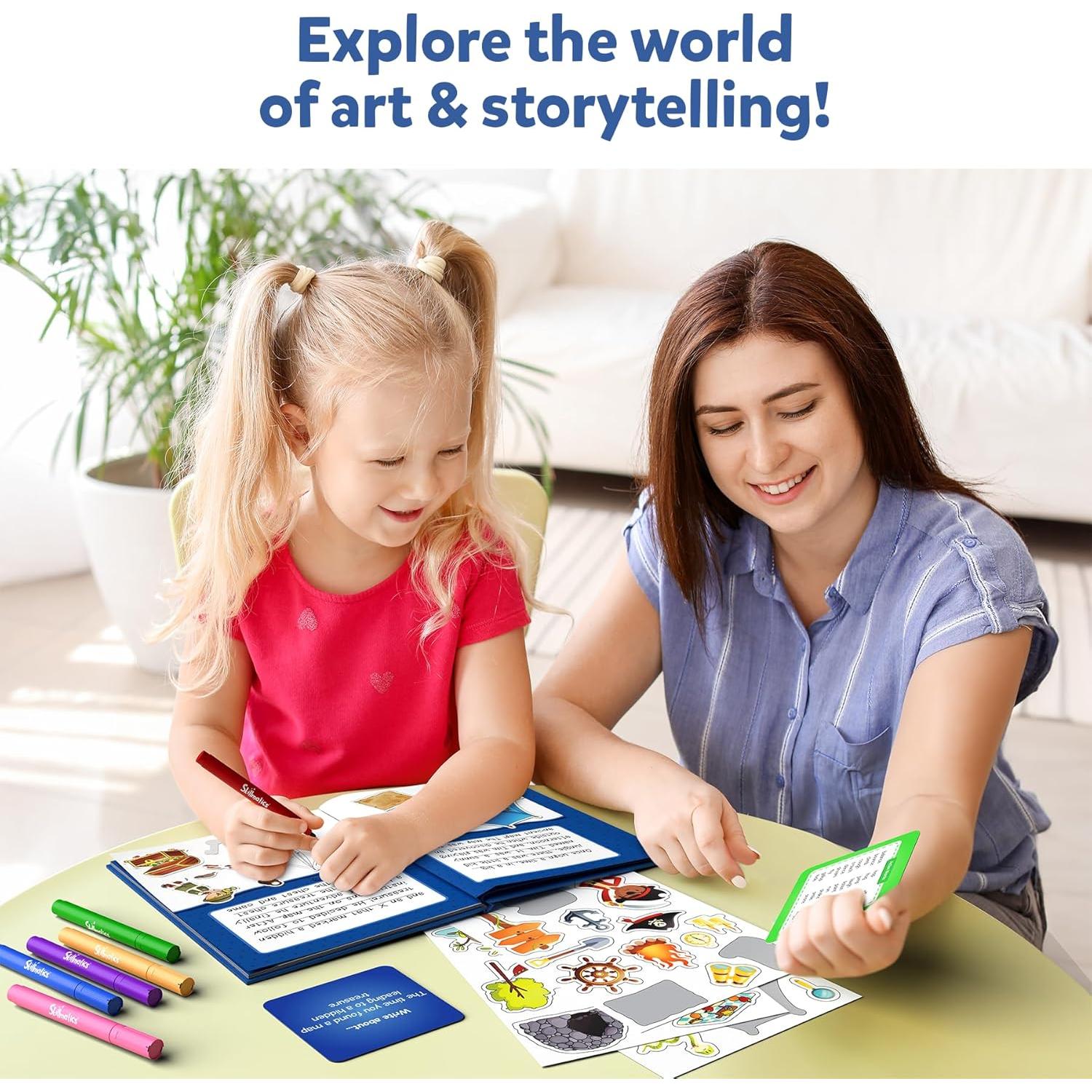 Kit de Arte de Cuentos Skillmatics - Manualidades y Escritura 5-10 Años