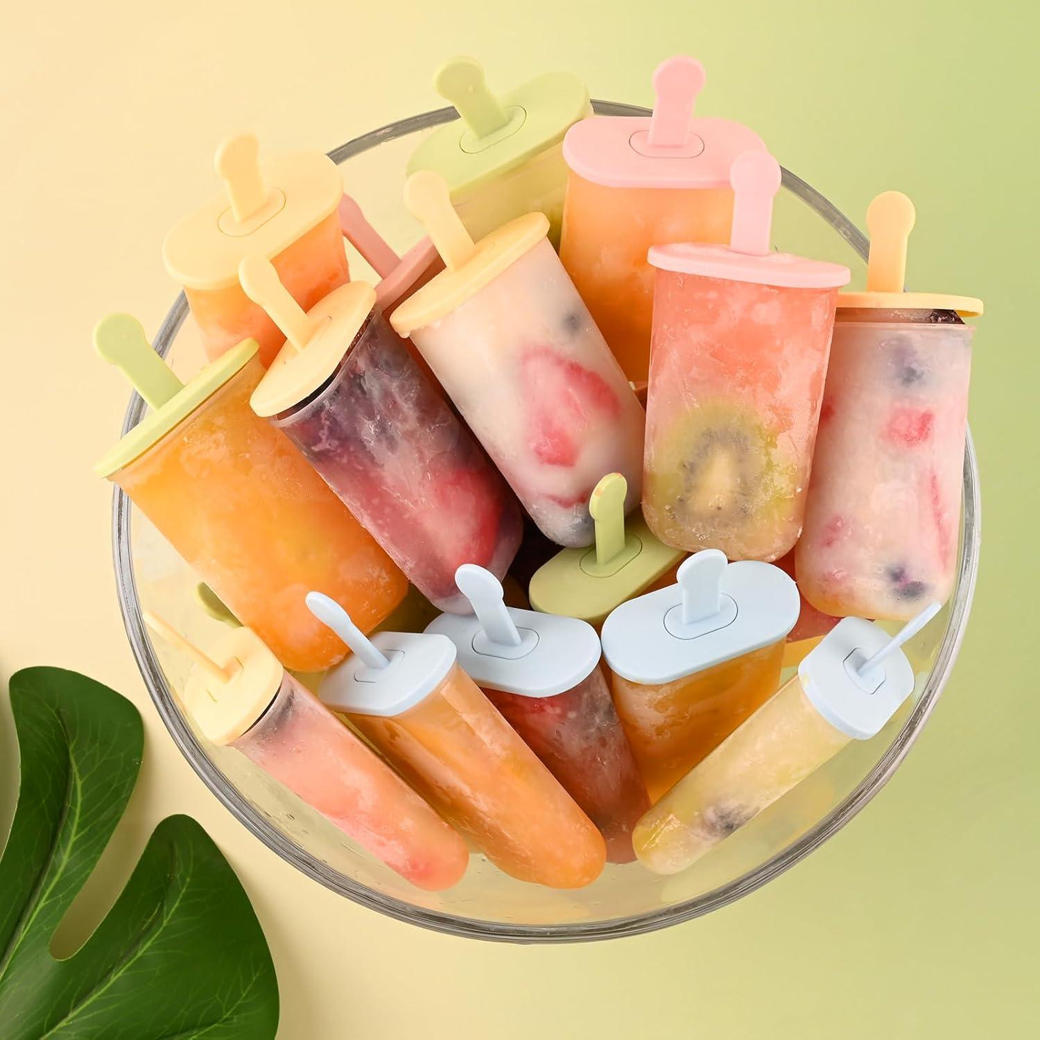 Moldes para Paletas WMKGG 6 PCS Azul con Palitos y Base