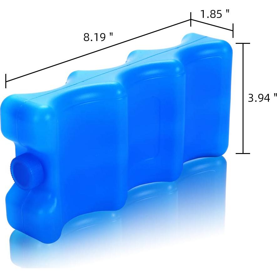 Paquete de Hielo para Leche Materna - 2 Piezas Azul