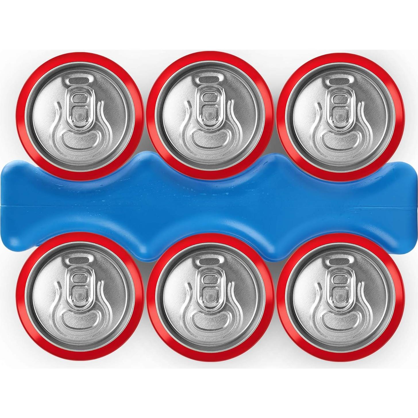 Paquete de Hielo Reutilizable LotFancy 2-Pack Azul 525g