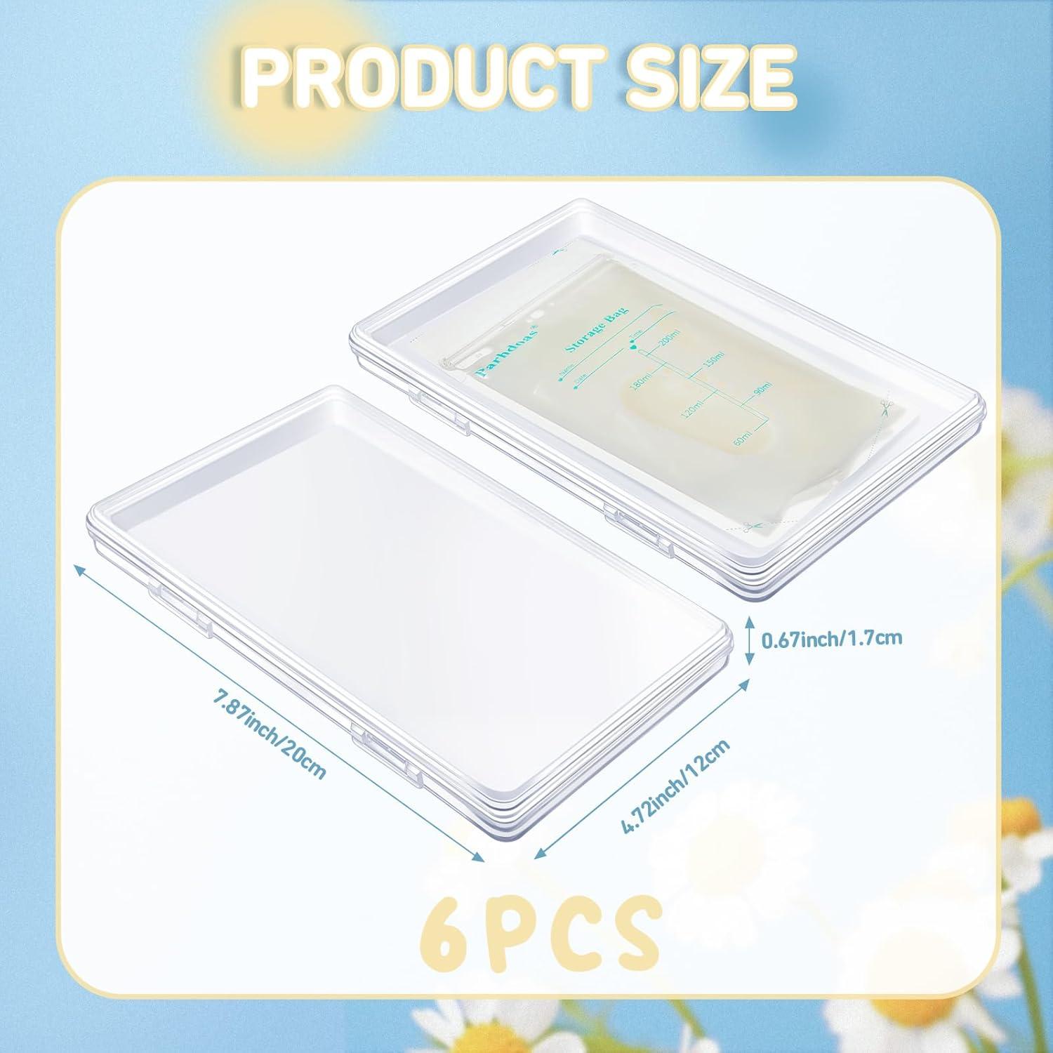 Organizador de Almacenamiento de Leche Materna Hushee 6 Pcs 50.8x30.5 cm