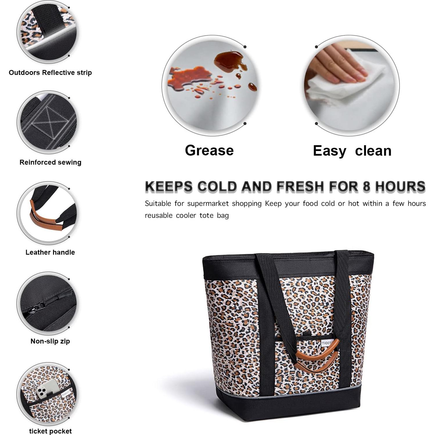 Bolsa Térmica Reutilizable TIIOCTI Grande 50.8x20.3x38.1cm