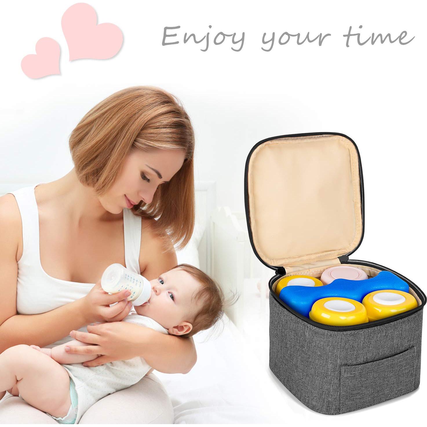 Paquete de 2 Paquetes de Hielo Reutilizables Luxja para Leche Materna