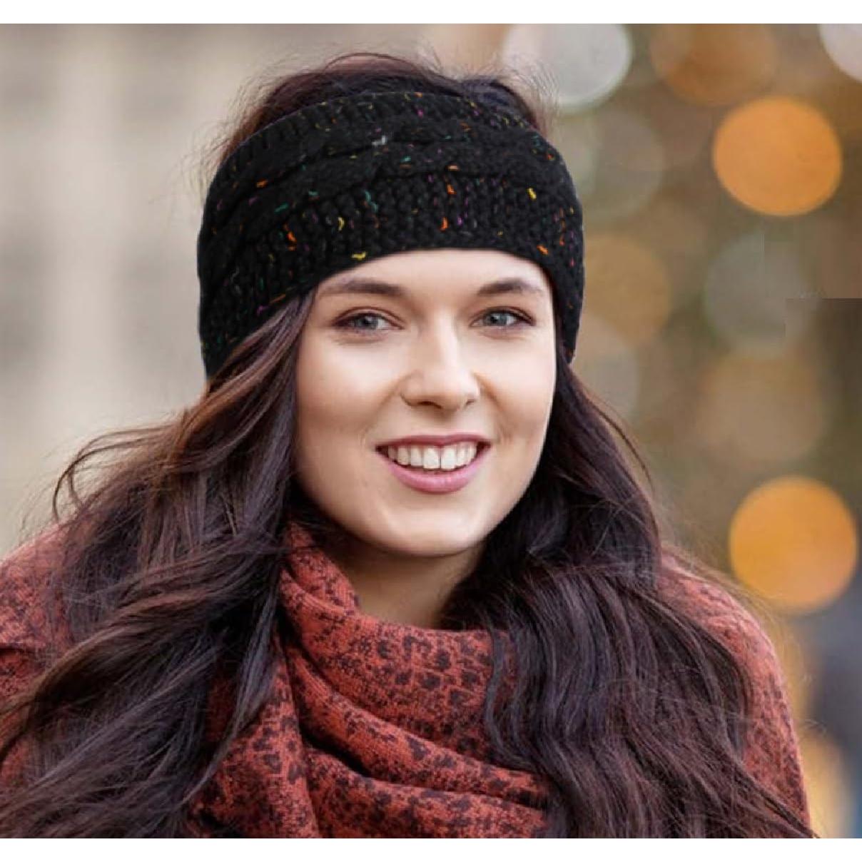 Diademas de Invierno Huachi para Mujeres - Forro Polar, 3 Colores