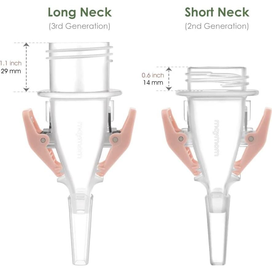 Adaptadores de bolsa de leche materna Maymom X029.3G-2Mba