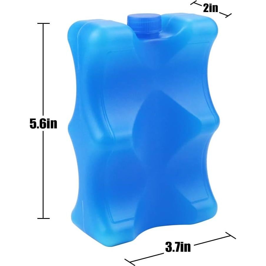 Paquete de Hielo Reutilizable WYKOO para Leche Materna - 3 Unidades