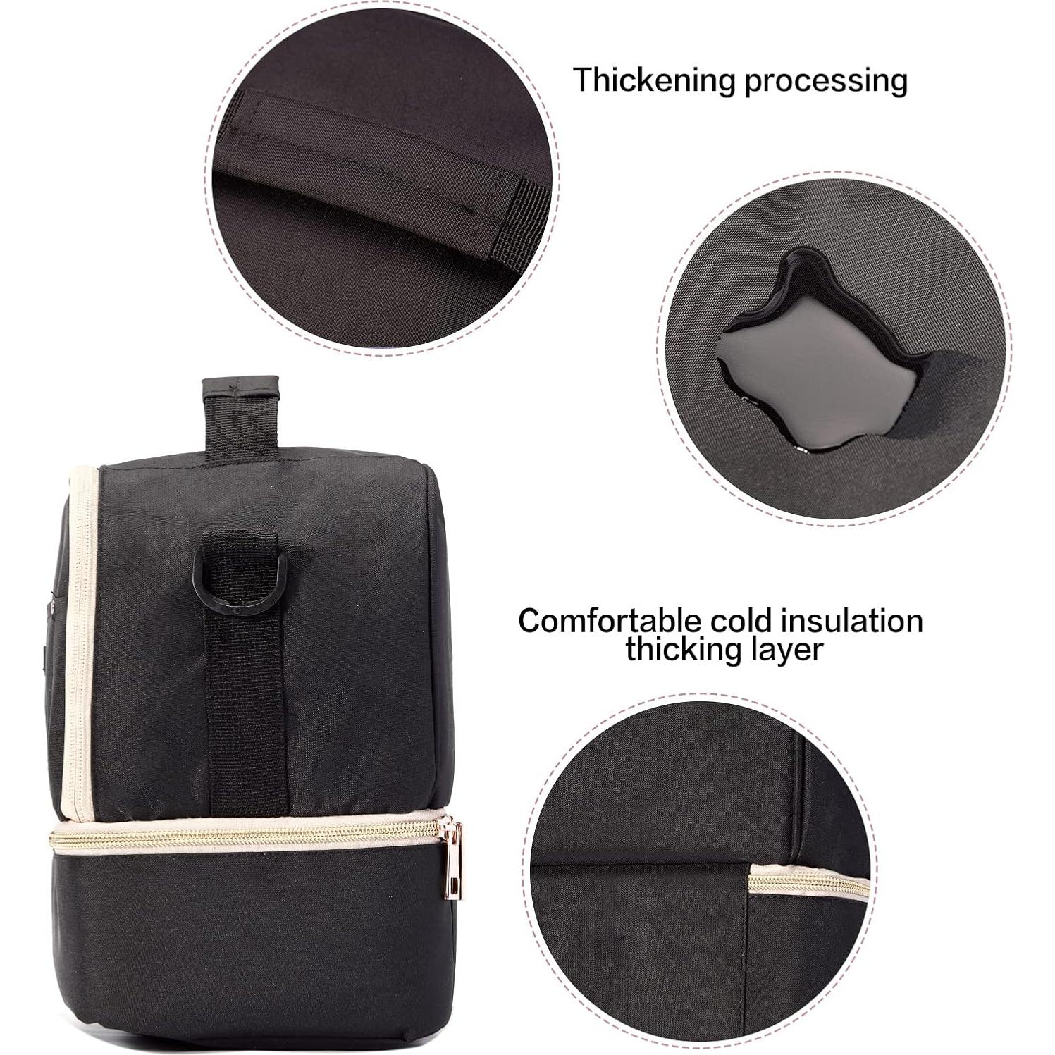 Bolsa de Enfriamiento para Leche Materna MOMIGO - Negro