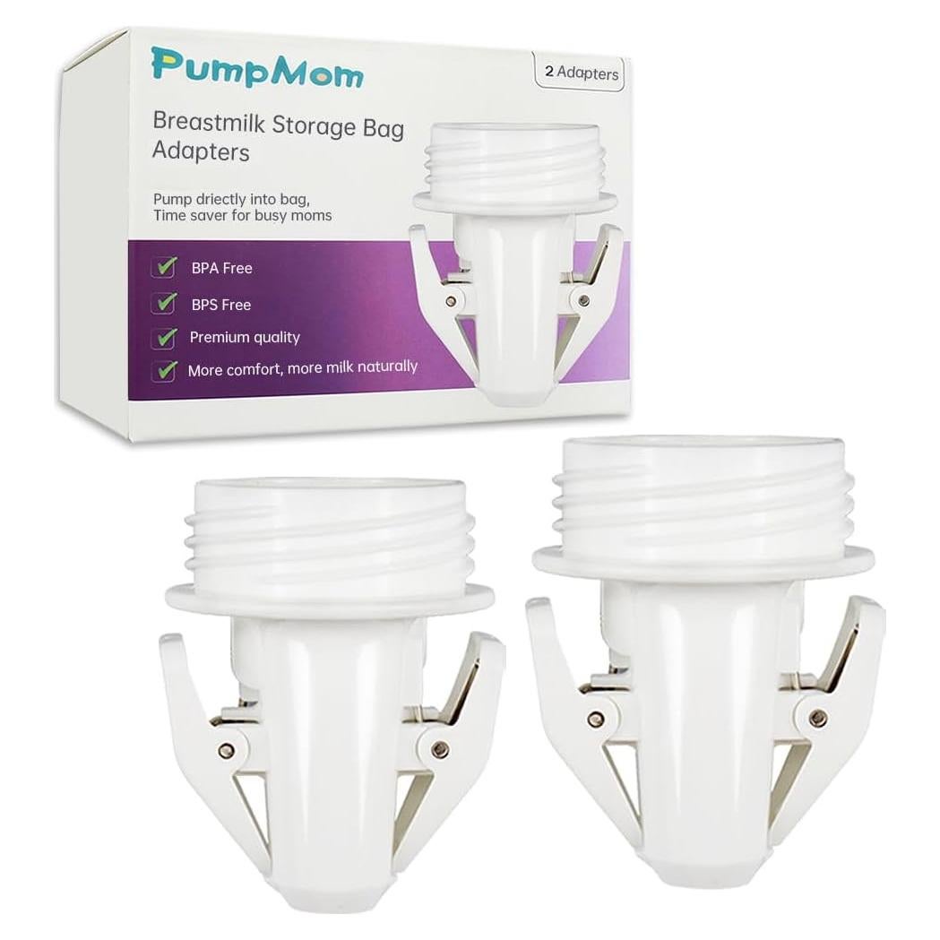 Adaptador para bolsas de leche materna PumpMom - Compatible con Avent y Spectra