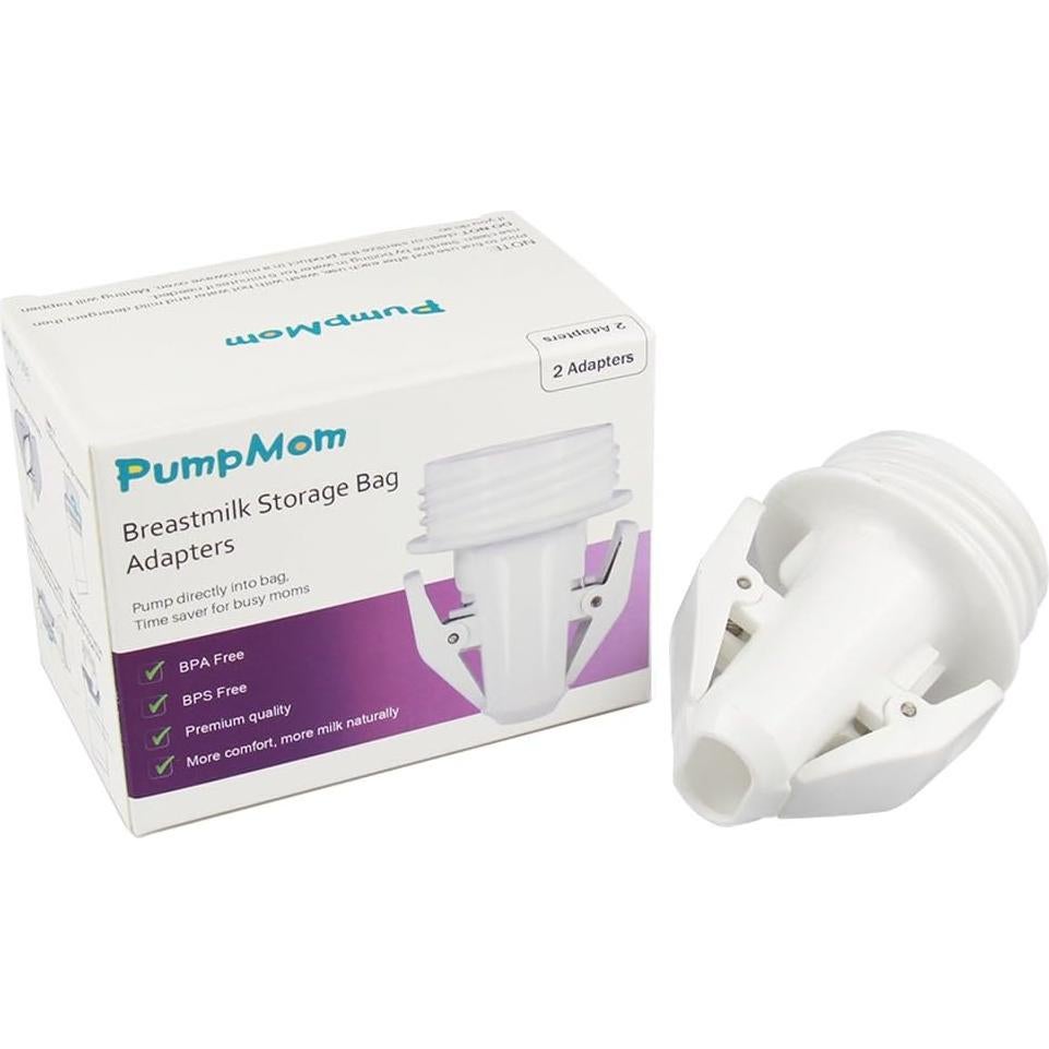Adaptador para bolsas de leche materna PumpMom - Compatible con Avent y Spectra