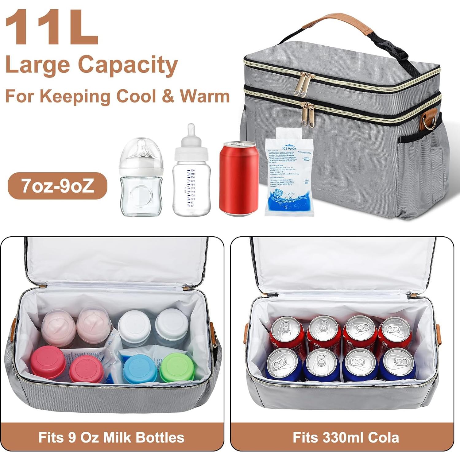 Bolsa de Enfriamiento para Leche Materna GDNasist 32.5x19.2cm