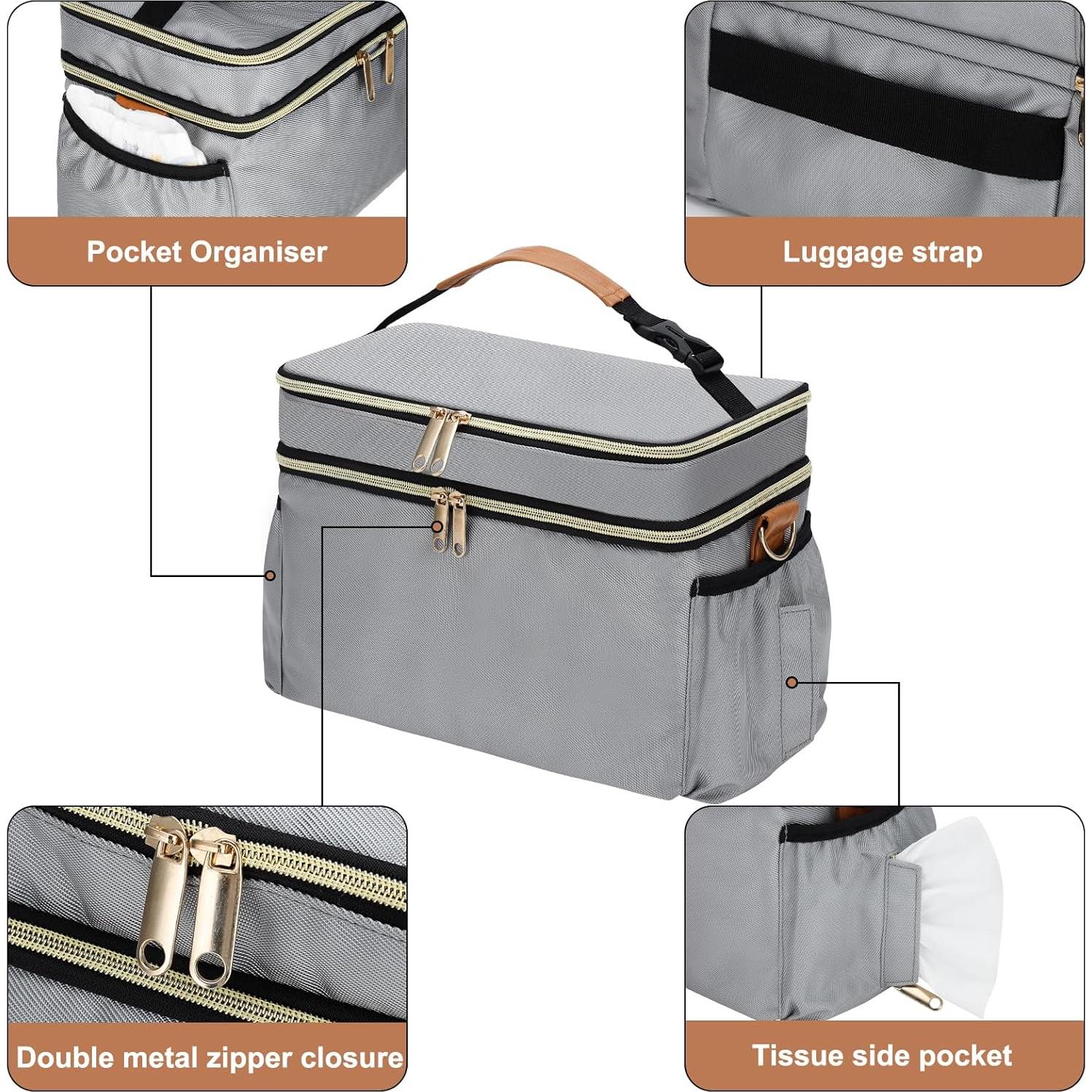 Bolsa de Enfriamiento para Leche Materna GDNasist 32.5x19.2cm