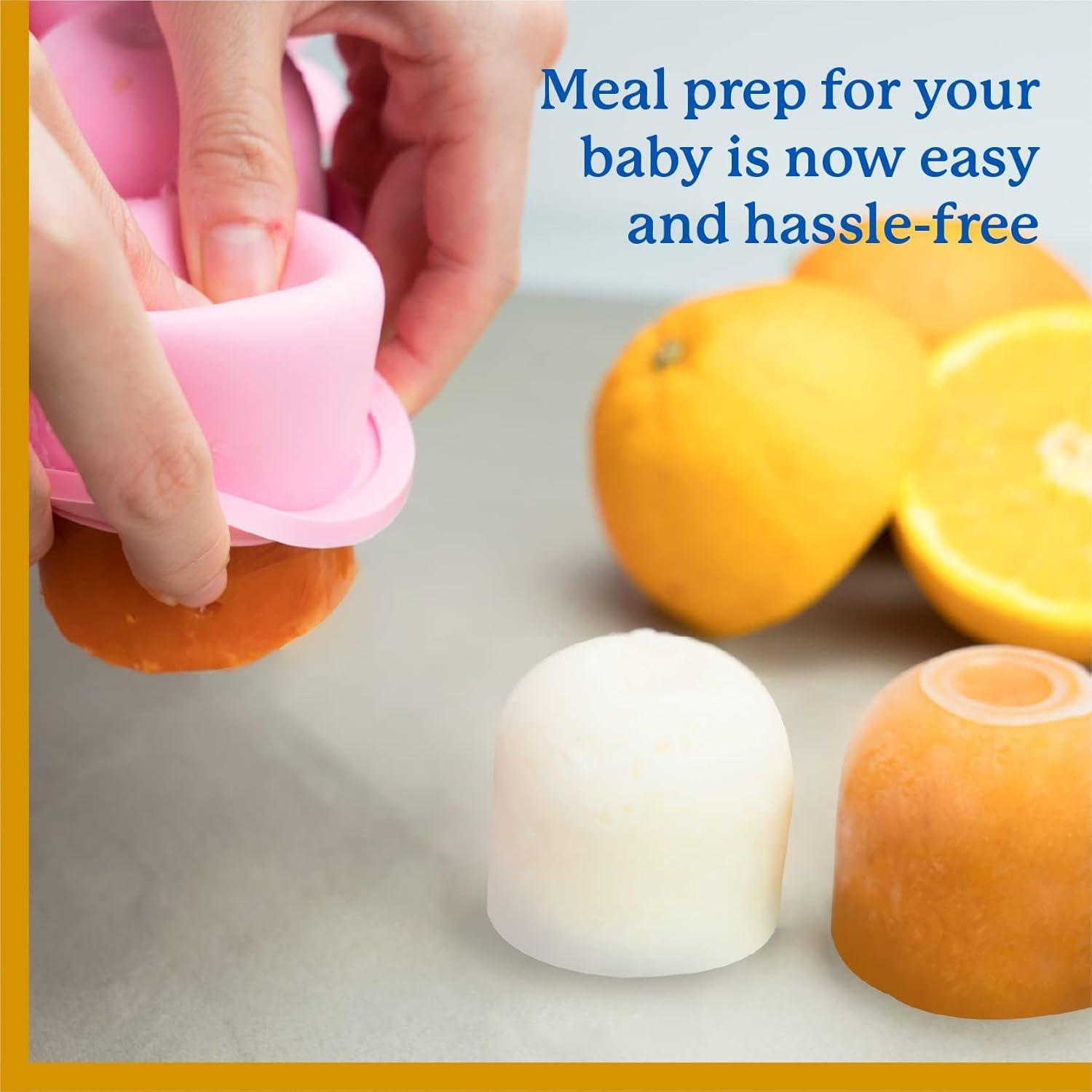 Contenedor de Almacenamiento para Bebés Samuelworld 12 Porciones 74.8g Silicona