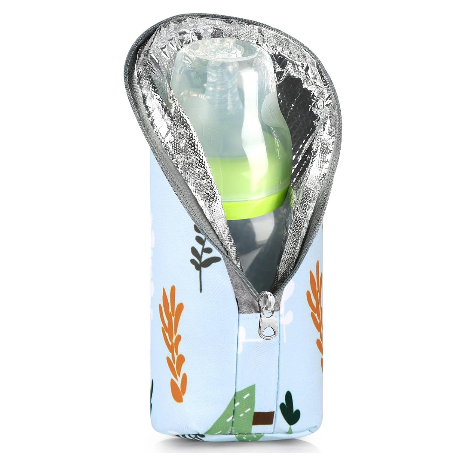 Bolsa Térmica Aislante Accmor para Botellas de Bebé Bosque