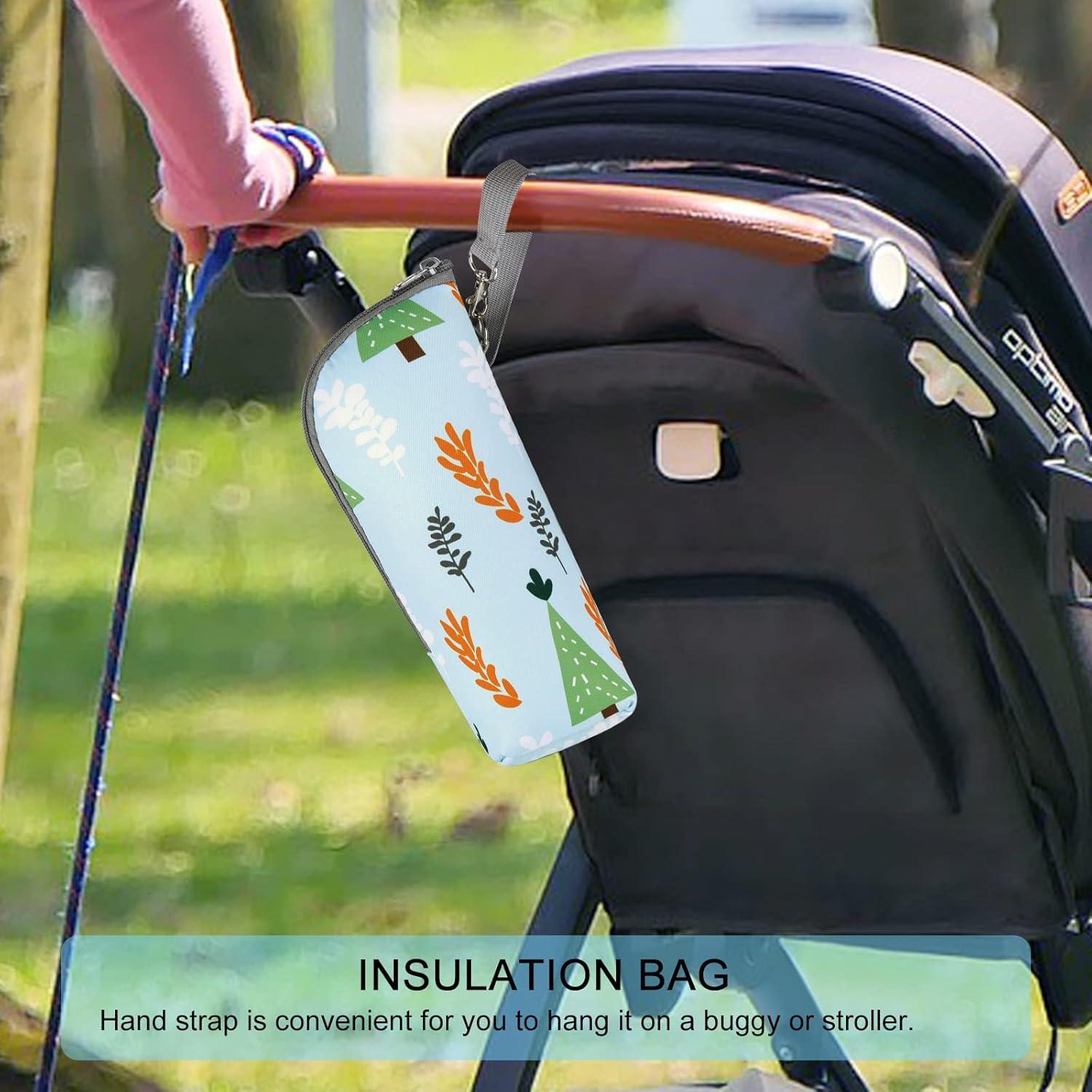 Bolsa Térmica Aislante Accmor para Botellas de Bebé Bosque