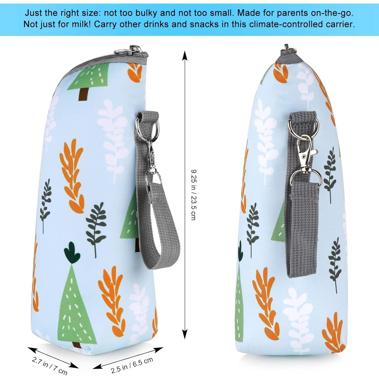 Bolsa Térmica Aislante Accmor para Botellas de Bebé Bosque