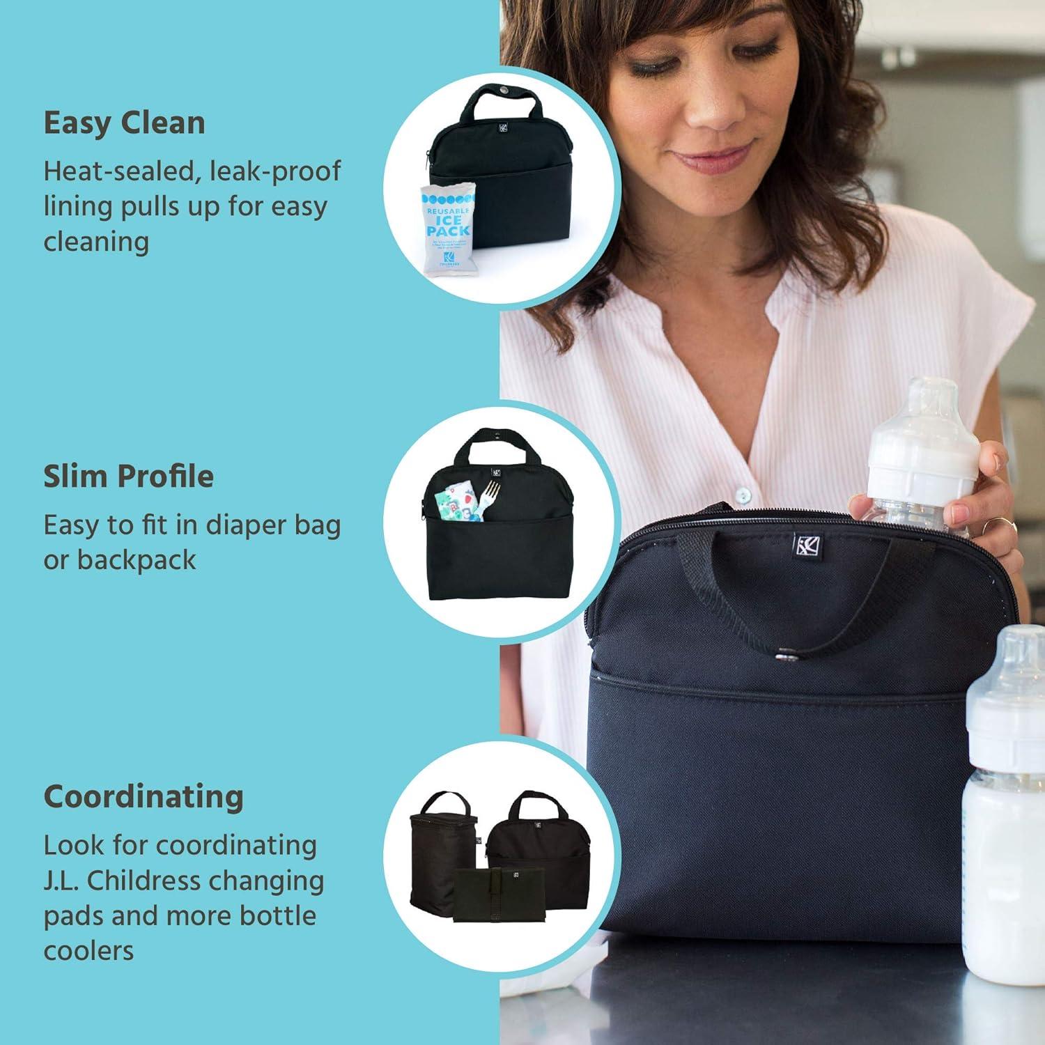 Bolsa de Enfriamiento J.L. Childress MaxiCOOL para 4 Botellas - Negra