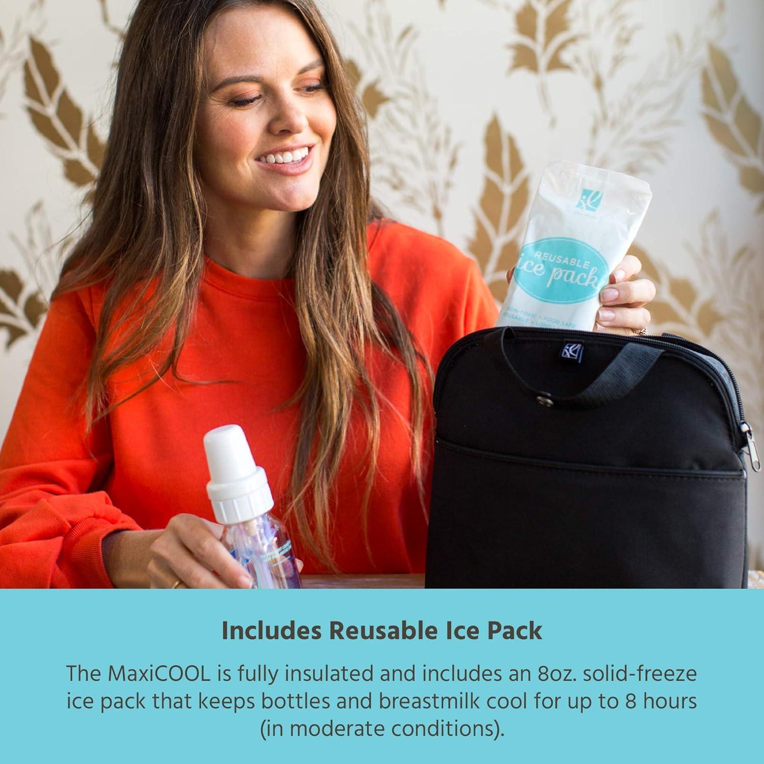 Bolsa de Enfriamiento J.L. Childress MaxiCOOL para 4 Botellas - Negra