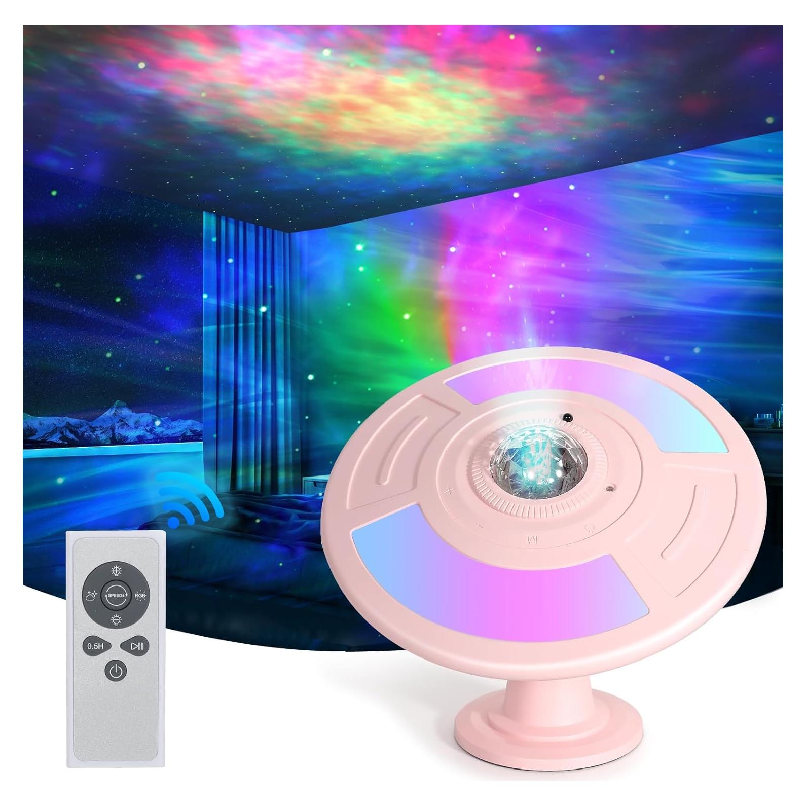 Proyector de Galaxia HASULL - Nebulosa RGB con Control Remoto