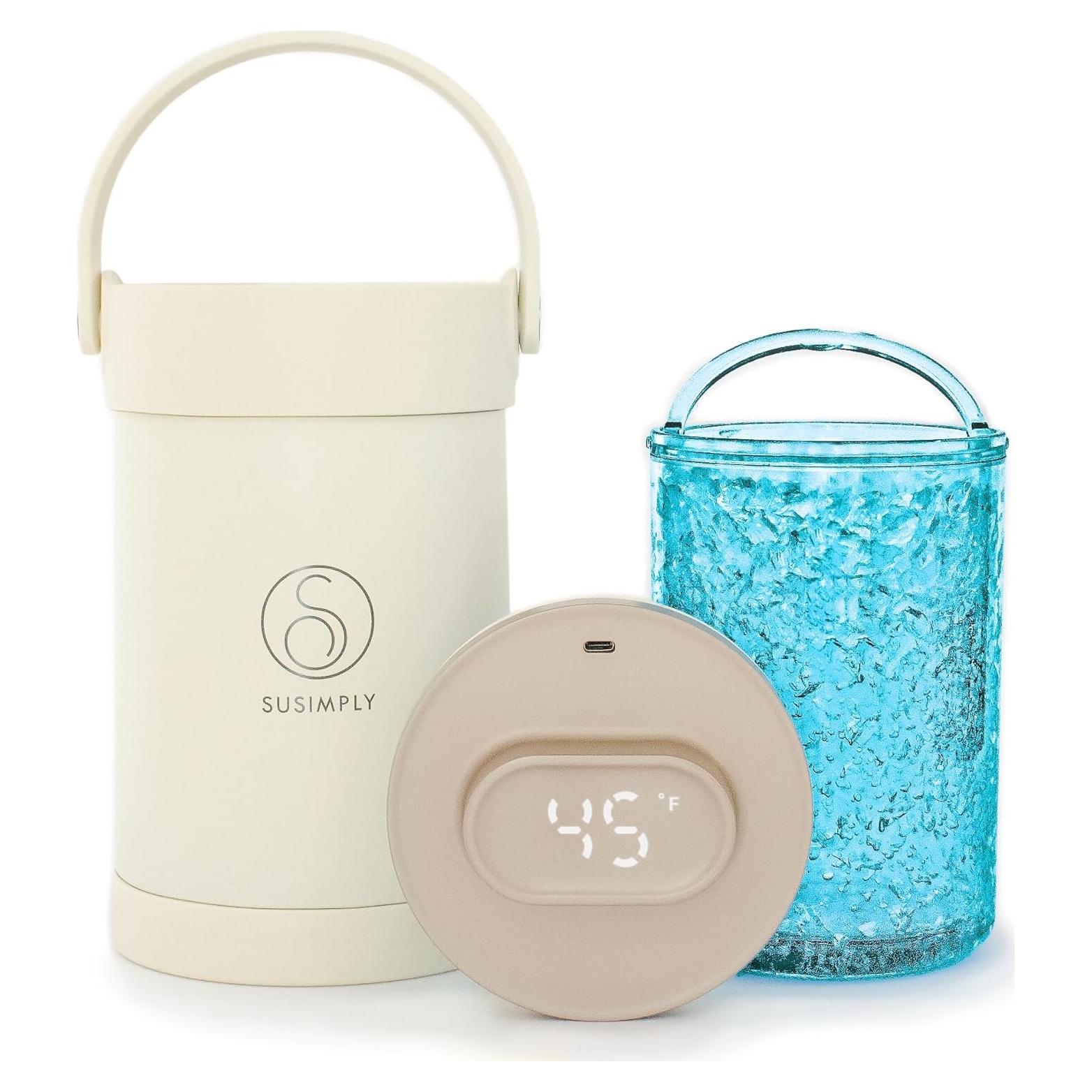 Enfriador Portátil Babytop 2L Acero Inoxidable Pantalla Digital