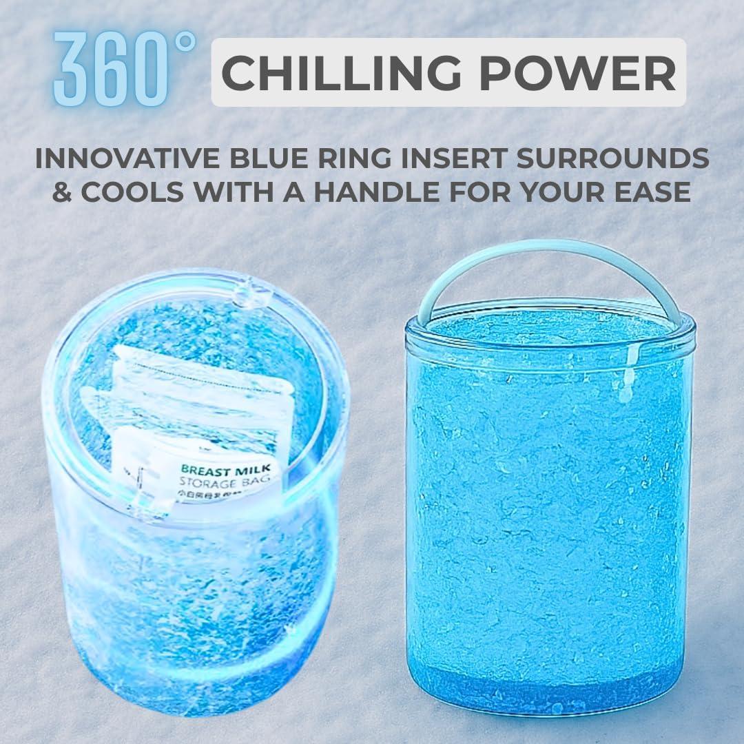 Enfriador Portátil Babytop 2L Acero Inoxidable Pantalla Digital