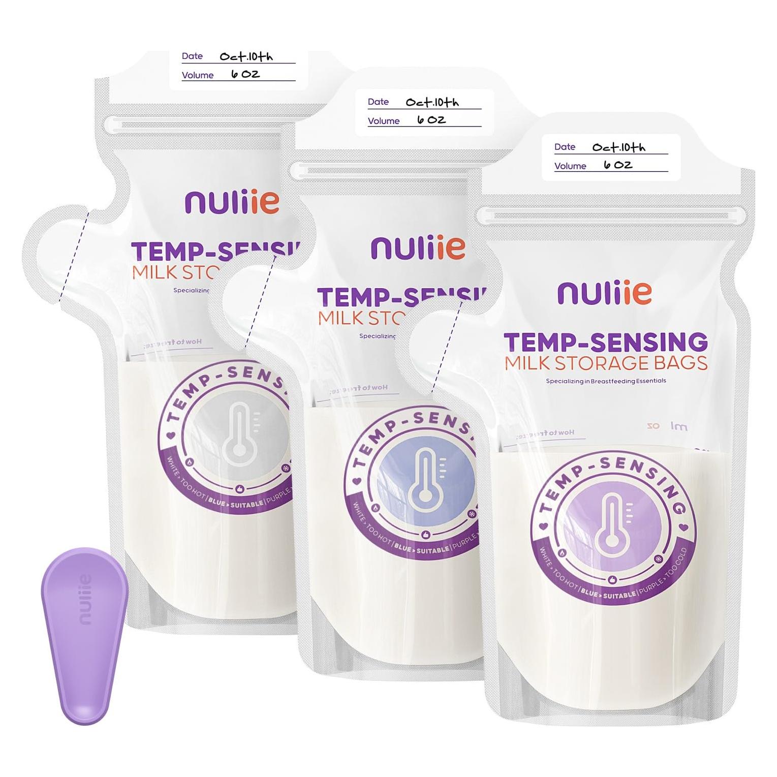 Bolsas de Almacenamiento de Leche Materna Nuliie 240pcs 6oz