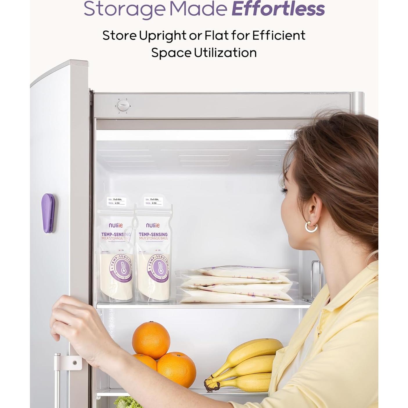 Bolsas de Almacenamiento de Leche Materna Nuliie 240pcs 6oz