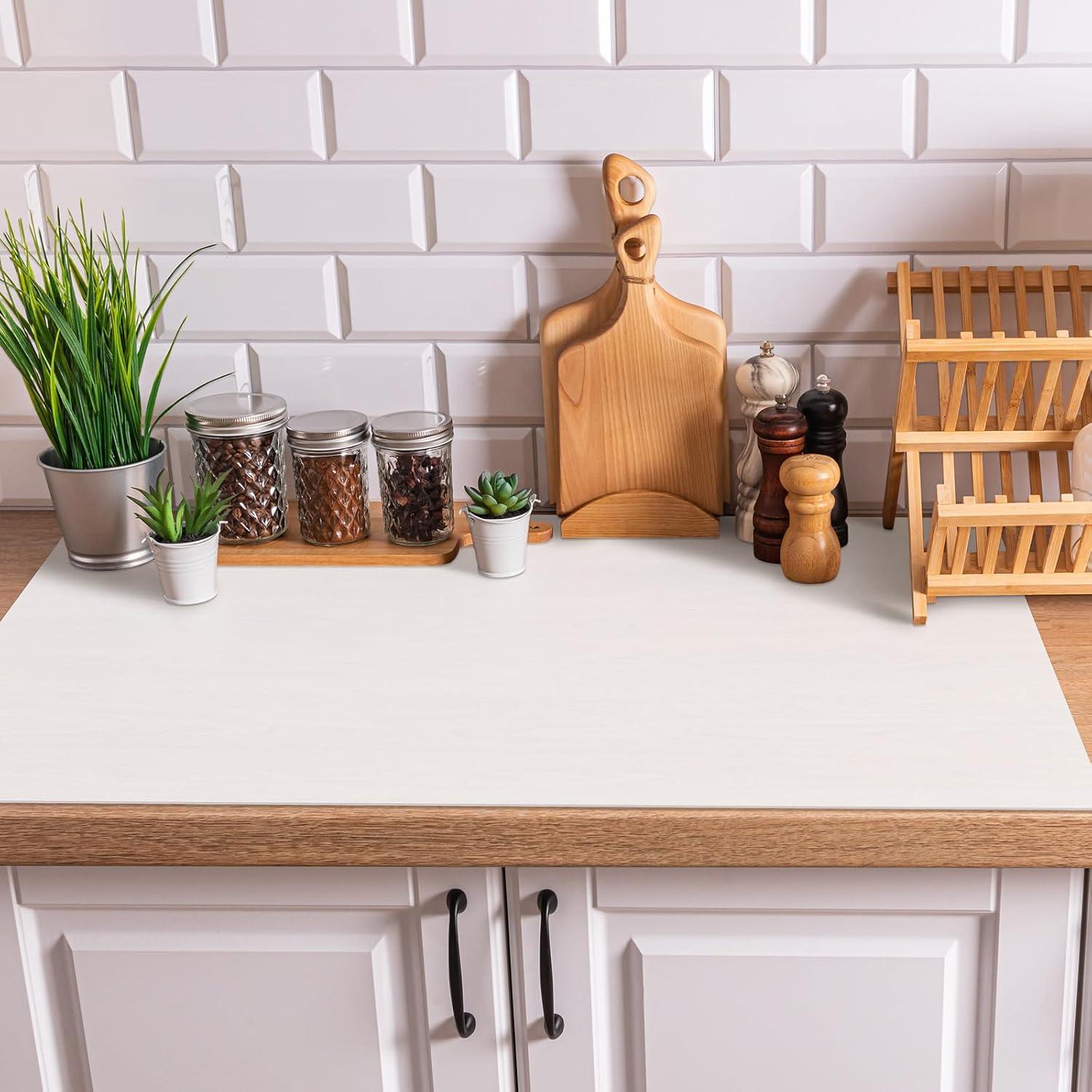 Hushee Tapete de Silicona Extra Grande 61x91.5cm Blanco