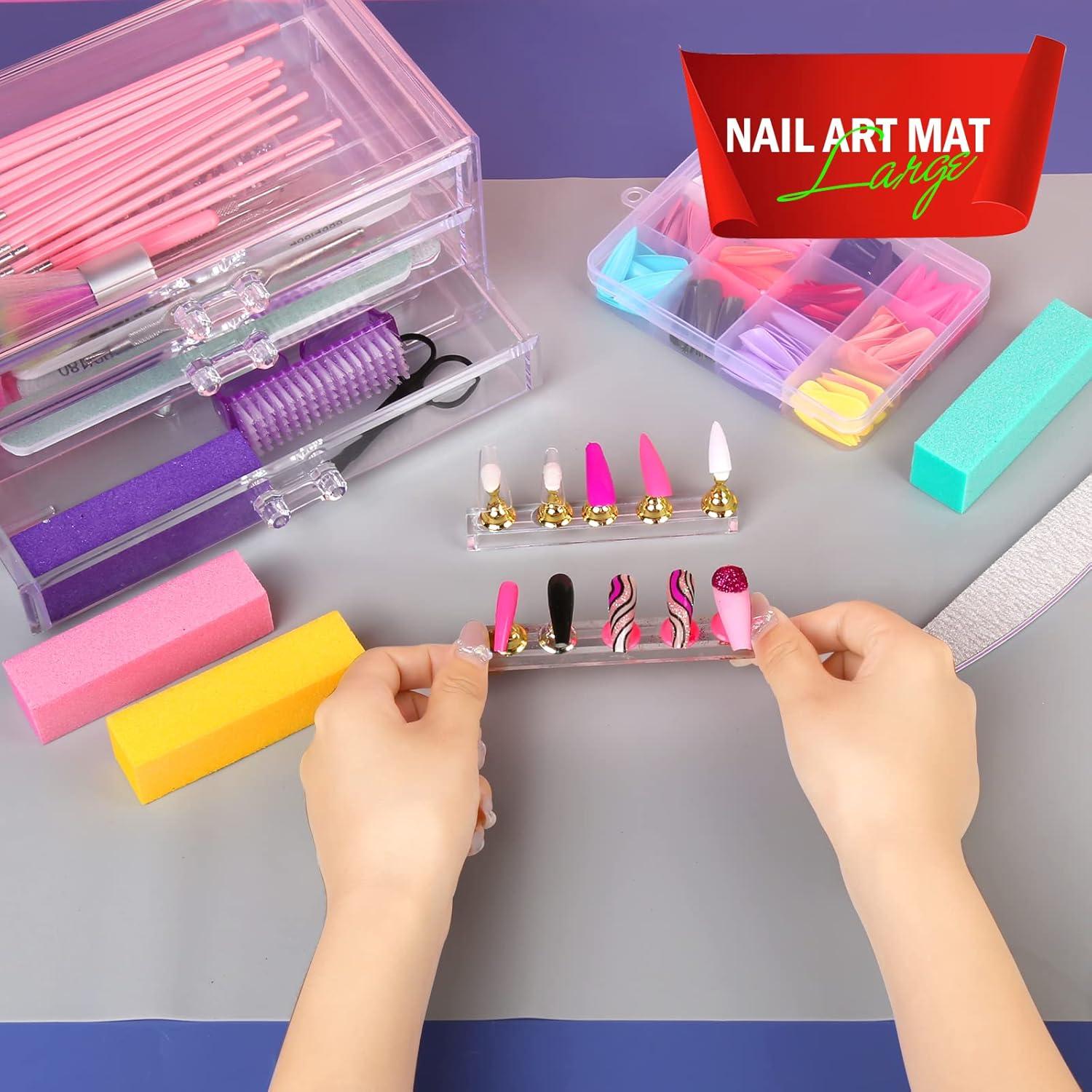 Alfombrilla de Silicona LEOBRO 59.5 x 39.7 cm Gris Claro