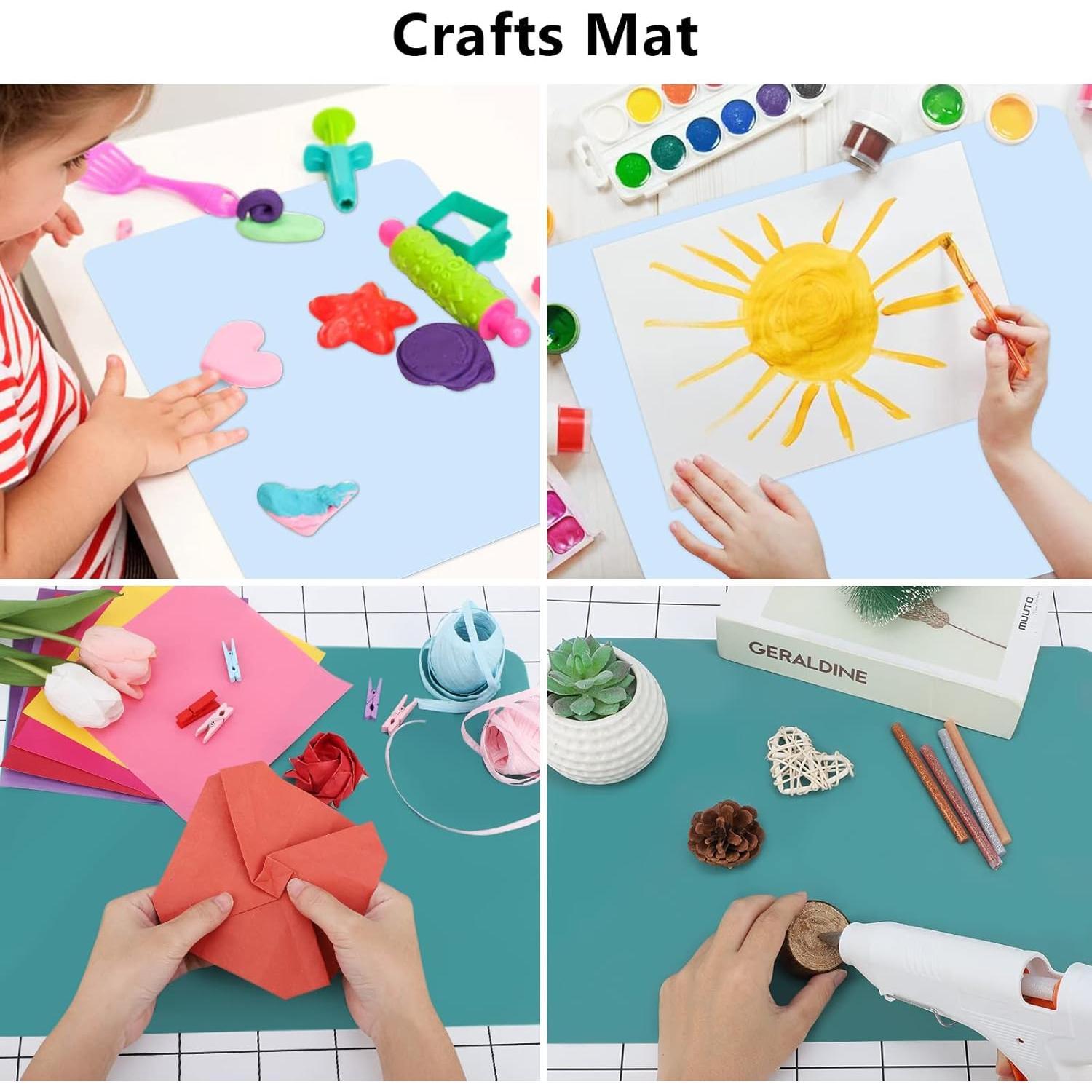 Gartful 2 Mat de Silicona para Manualidades 40x30cm Antideslizante