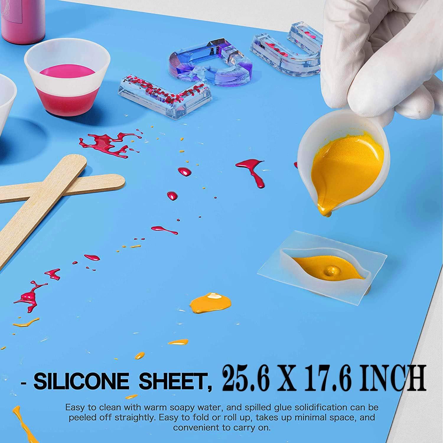 Manta de Silicona Grande Moukiween 65x45cm Azul Antiadherente