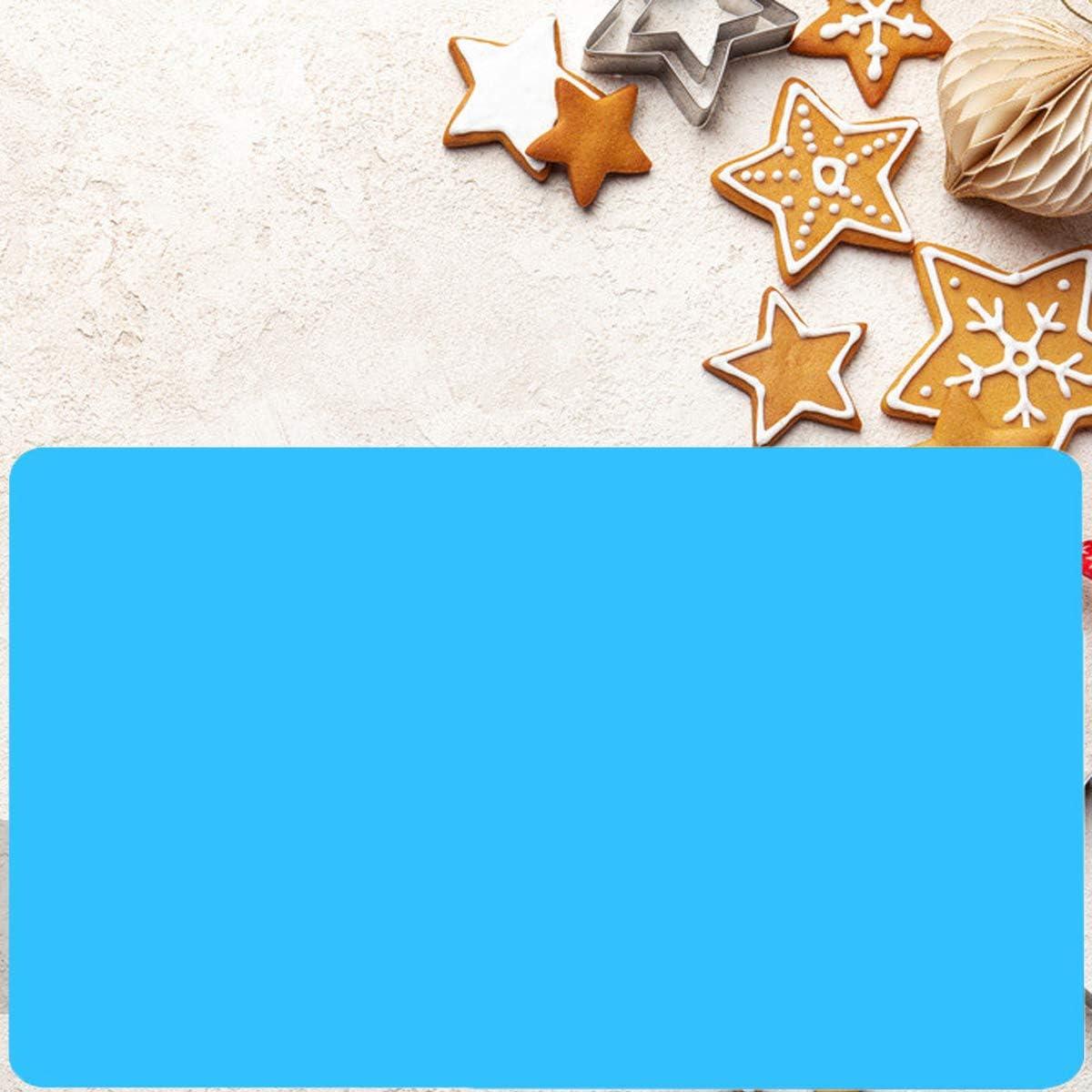 Manta de Silicona Grande Moukiween 65x45cm Azul Antiadherente