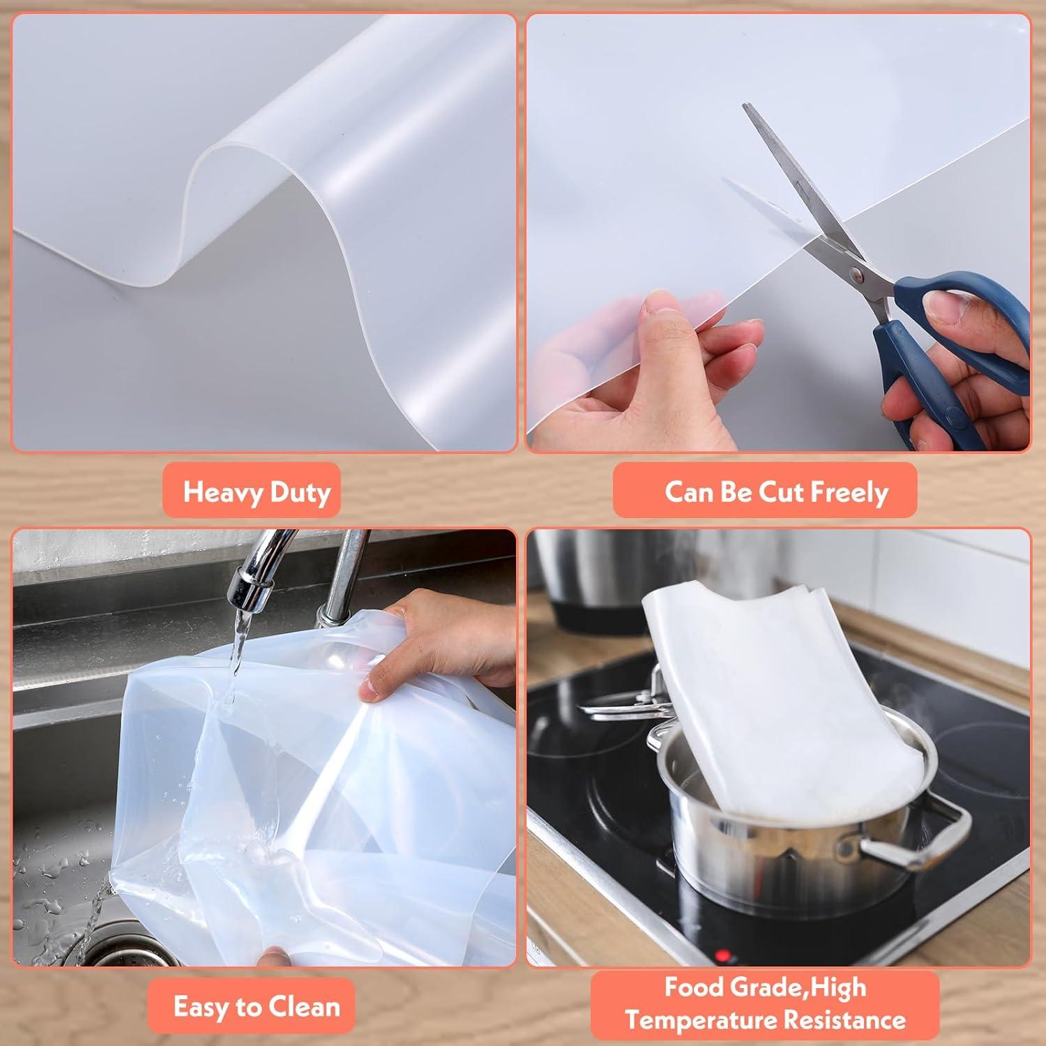 Paquete de 2 Manteles de Silicona Extra Grande 61x91.5cm