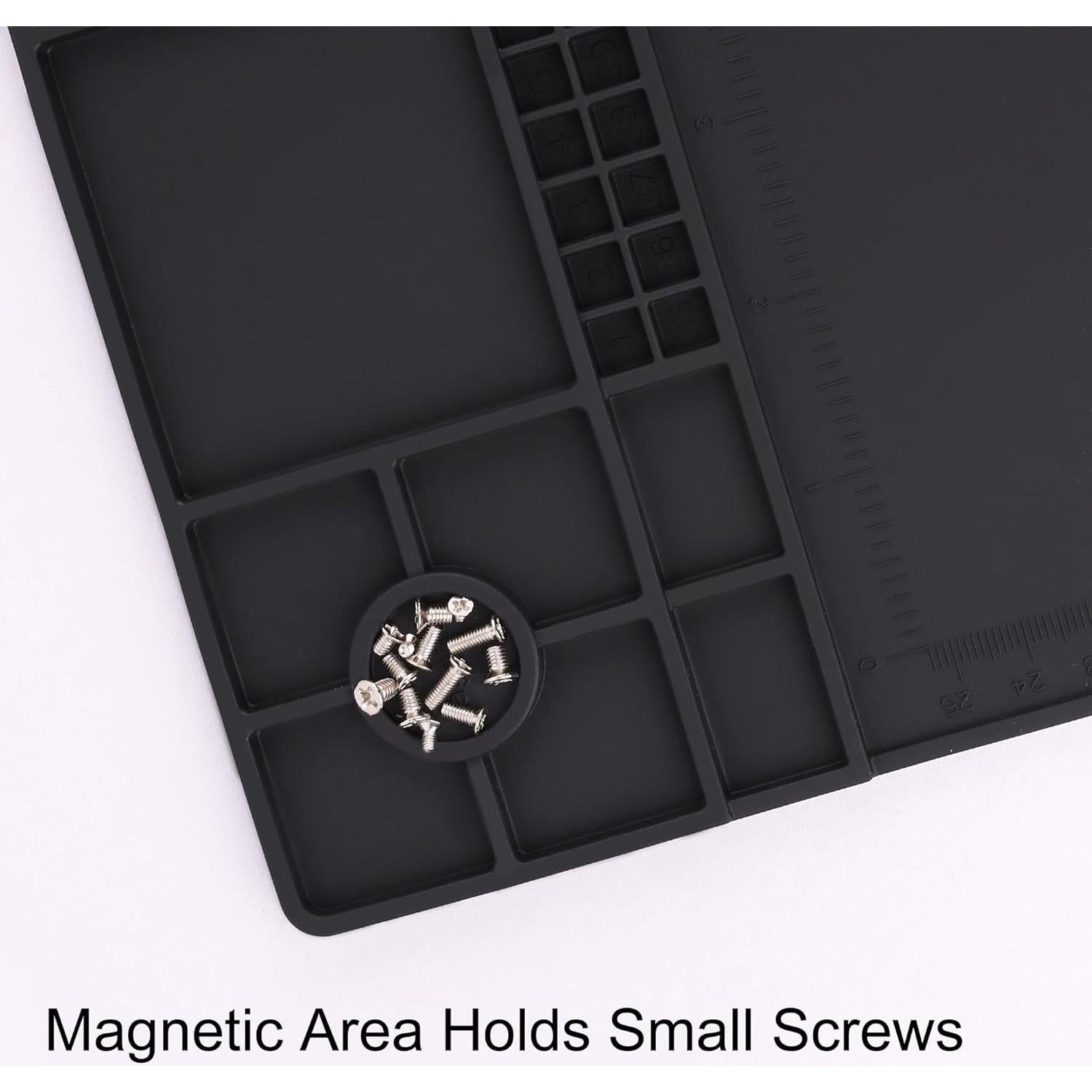 Alfombrilla de Soldadura Silicona U.S CAYEDA 36x55cm Resistente 500°C