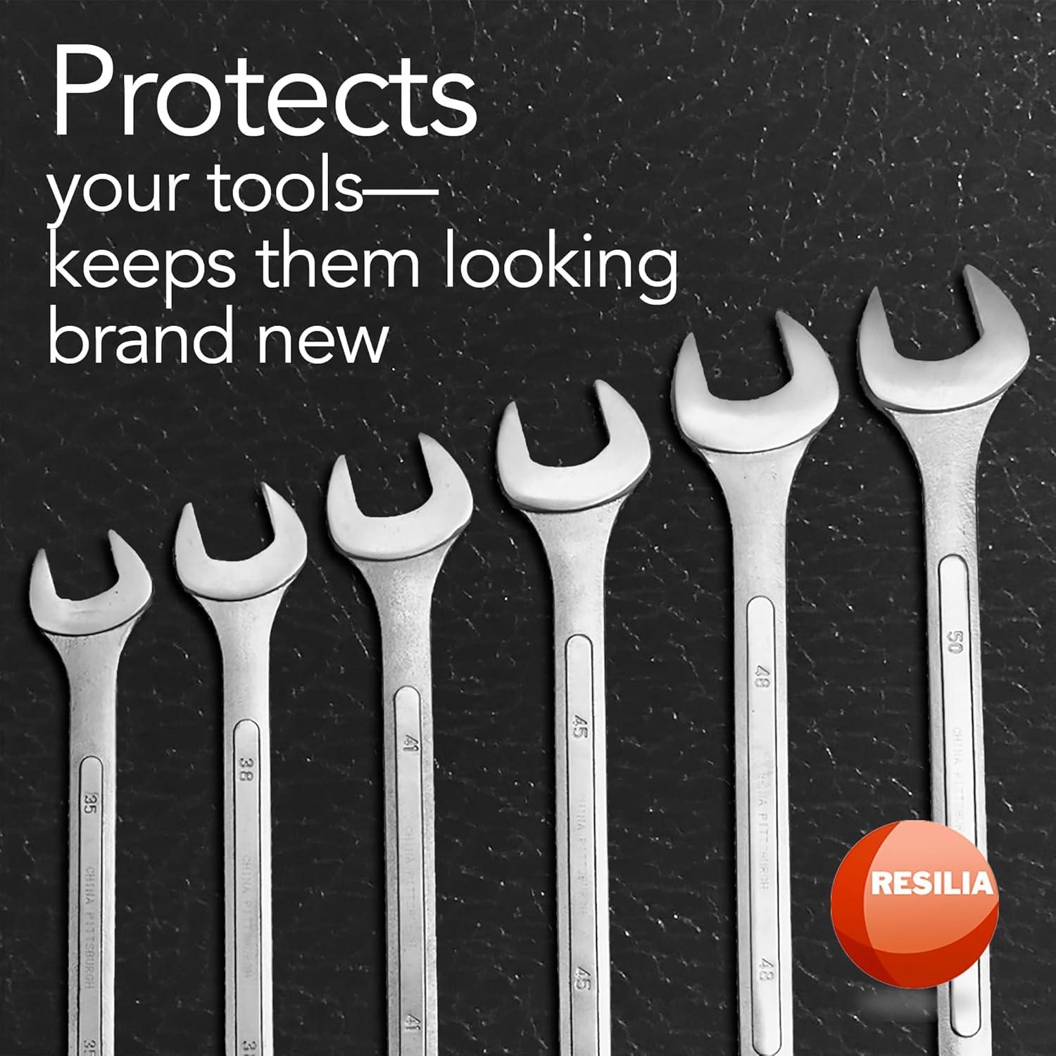 Alfombrilla de Trabajo RESILIA 59.69x120.65 cm Vinilo Negro