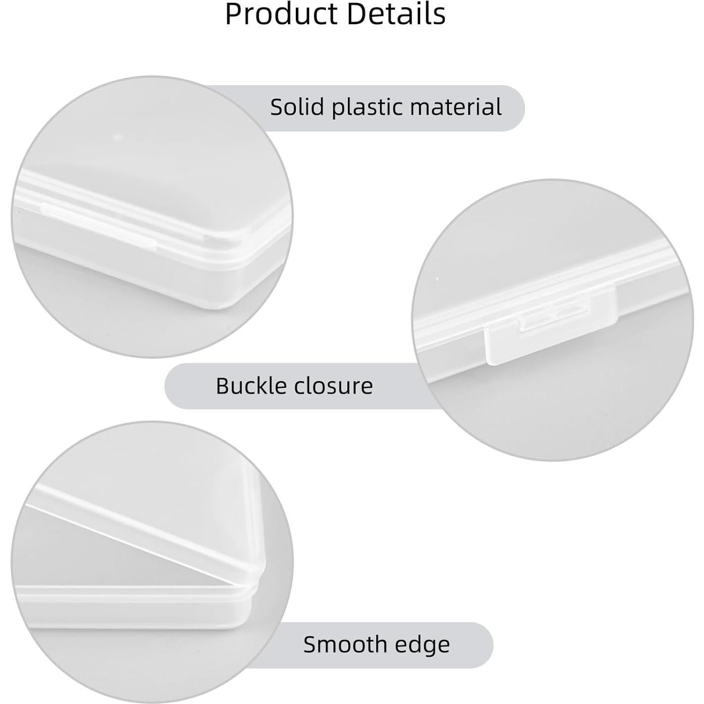 Organizador de Almacenamiento de Leche Materna 4pcs Transparente 22.2x16.3 cm