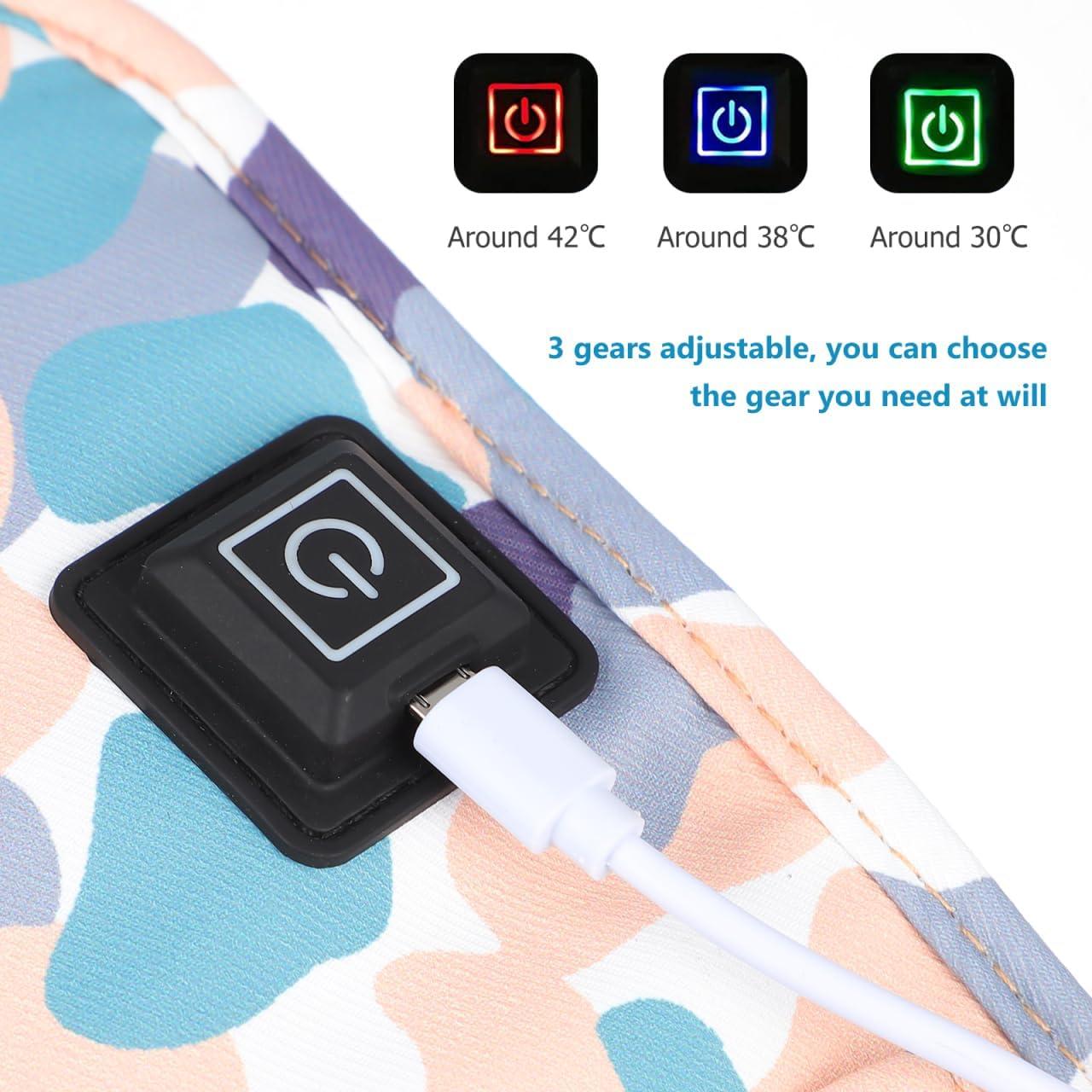 Calentador de Botellas USB Toyvian 10W 3 Niveles Aislante