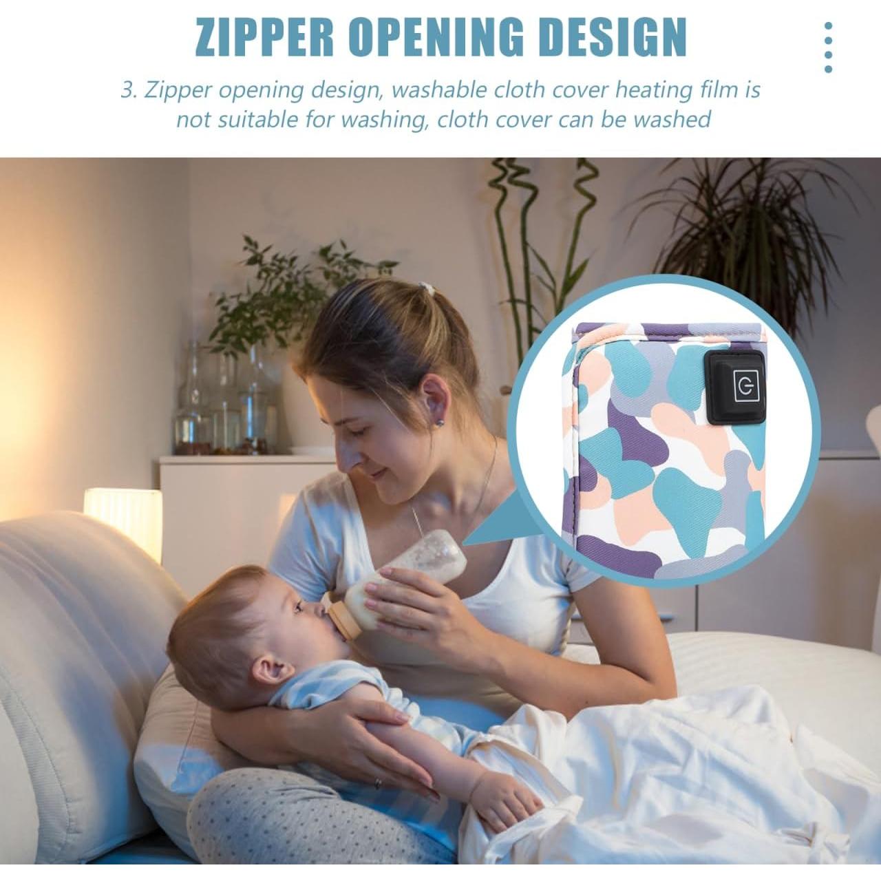 Calentador de Botellas USB Toyvian 10W 3 Niveles Aislante